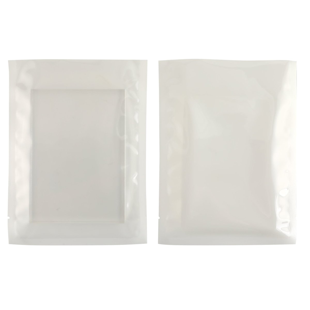 Glossy Fantasy White Single Side Window Display Polyethylene Bags - Katady packaging