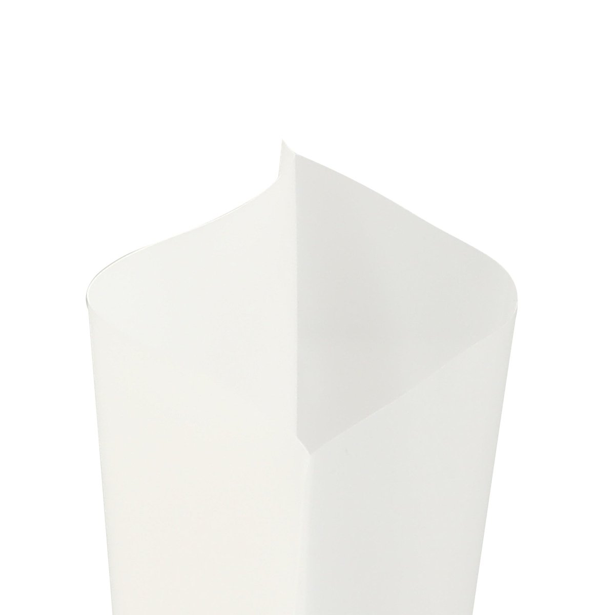Glossy Fantasy White Single Side Window Display Polyethylene Bags - Katady packaging