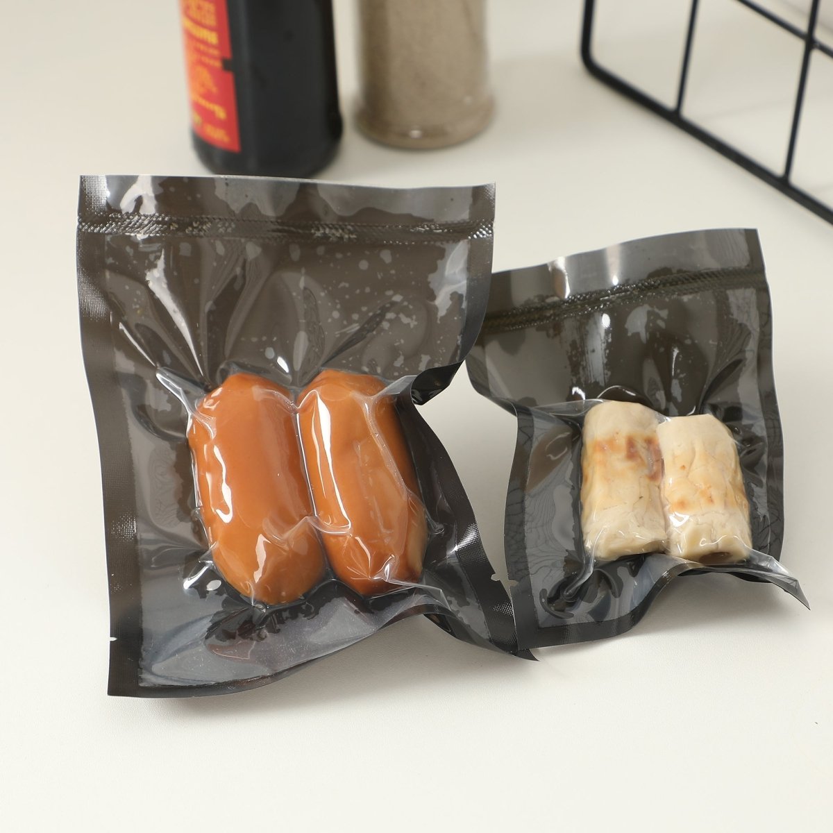 Glossy Single Side Window Display Polyethylene Bags - Katady packaging