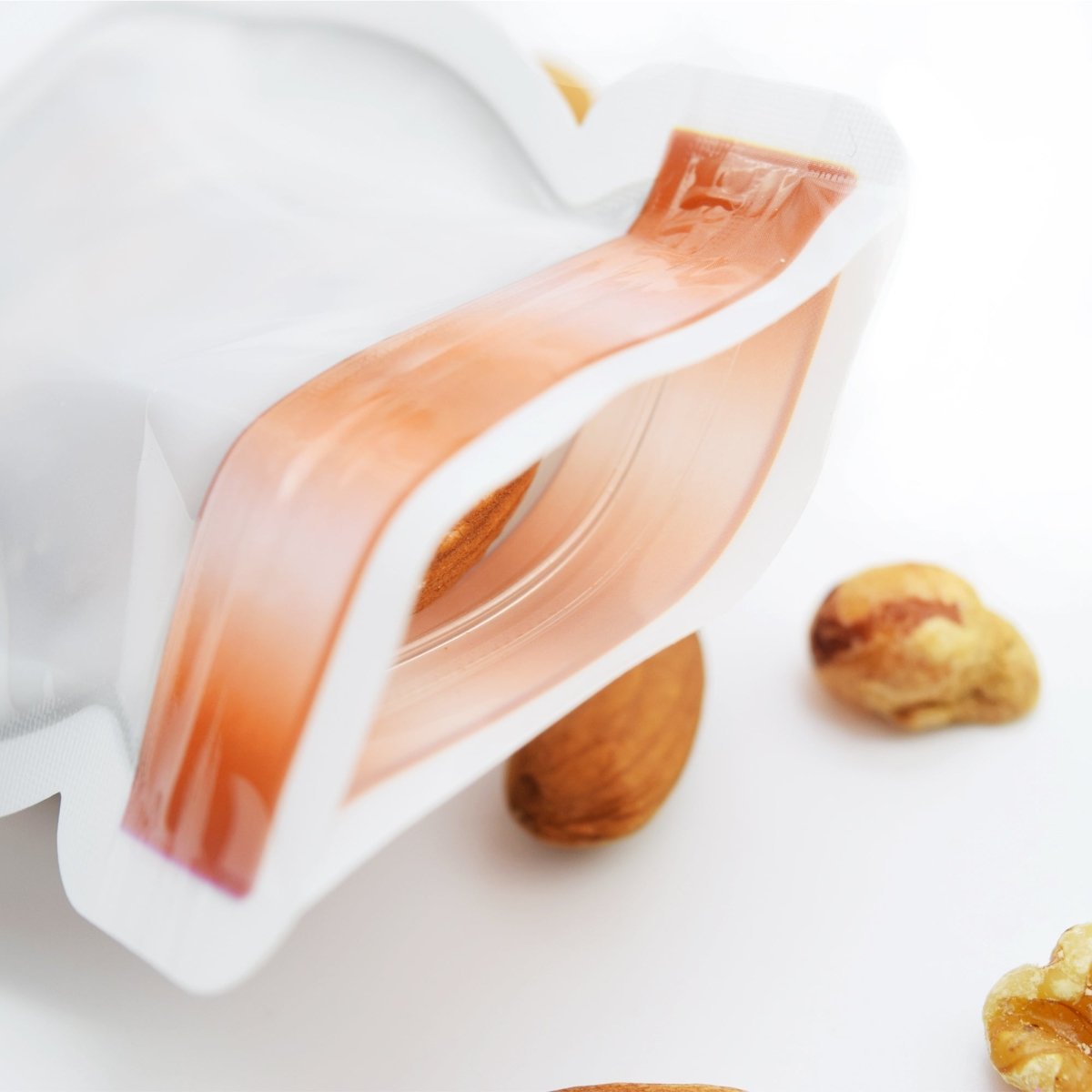 Copper Lid Color Jar Shaped Design Flat Poly Plastic Bags - Katady packaging