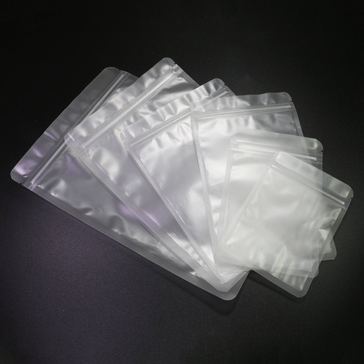 Frosted Translucent Polyethylene Flat Bags - Katady packaging
