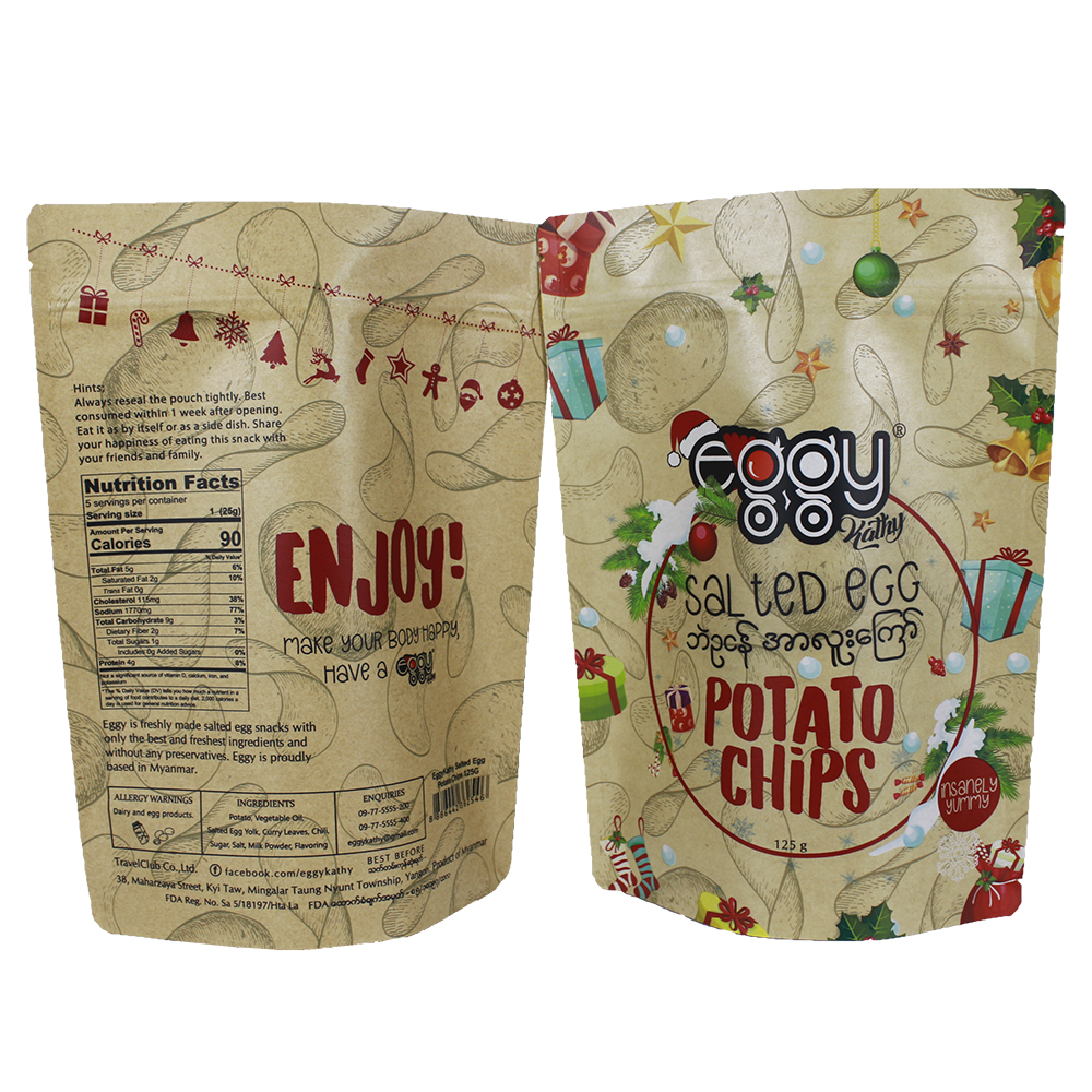 Quality food grade clear windows stand up pouch Quality food grade clear windows stand up pouch