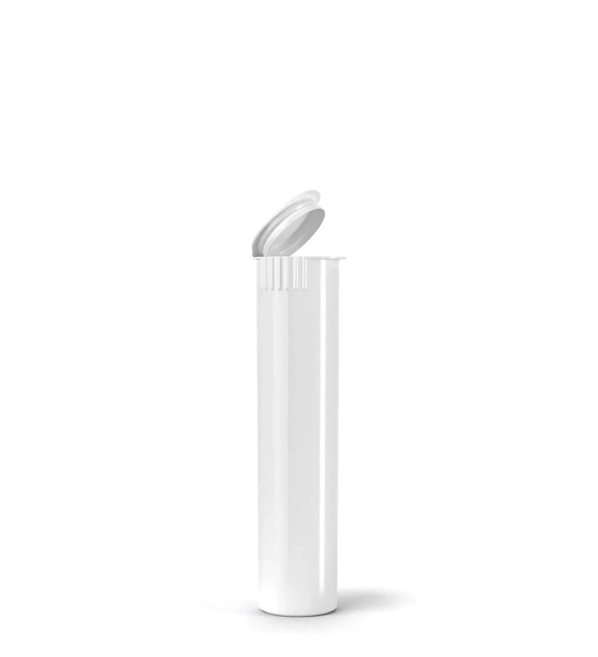 70mm Child-Resistant Plastic Pop Top Pre-Roll Tubes 70mm Child-Resistant Plastic Pop Top Pre-Roll Tubes