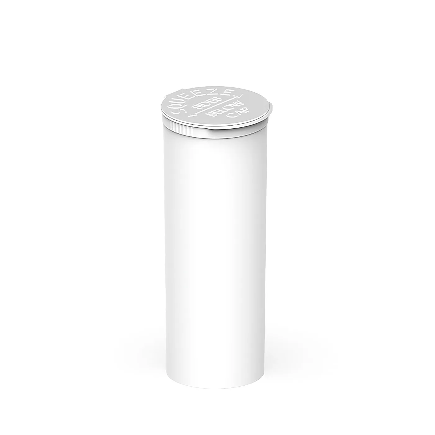 60 Dram Child-Resistant Flat Pop-Top Container 60 Dram Child-Resistant Flat Pop-Top Container