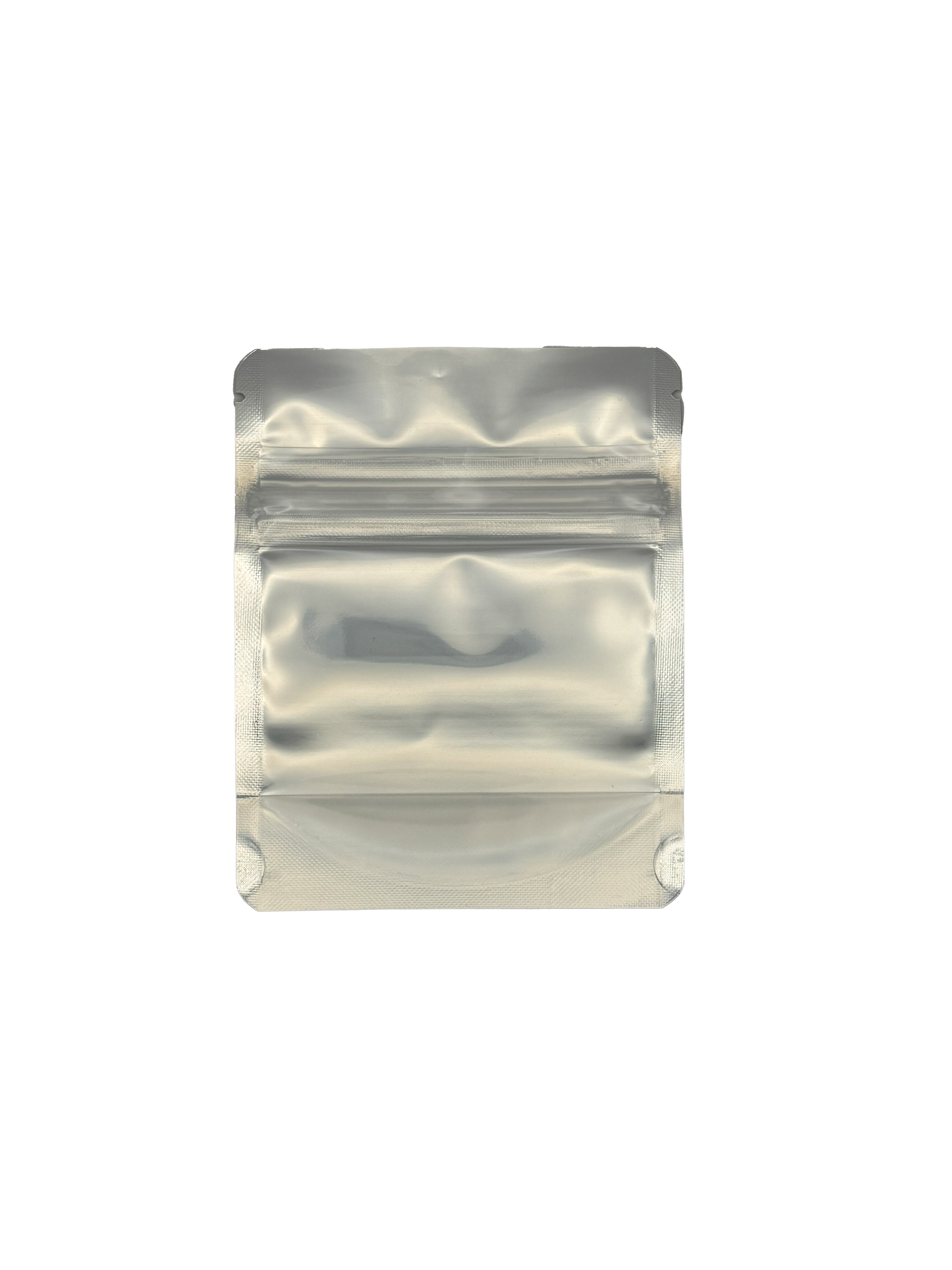 1/8th oz Child-Resistant Shiny Black/Clear Mylar Bag 1/8th oz Child-Resistant Shiny Black/Clear Mylar Bag