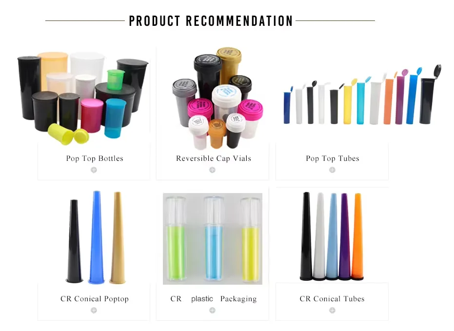 Cylinder Plastic Roll Tube with Silicone Lid PVC tube PET