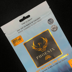 1/2 Ounce Child Resistant Opaque Mylar Bags