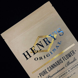 1/2 Ounce Child Resistant Opaque Mylar Bags