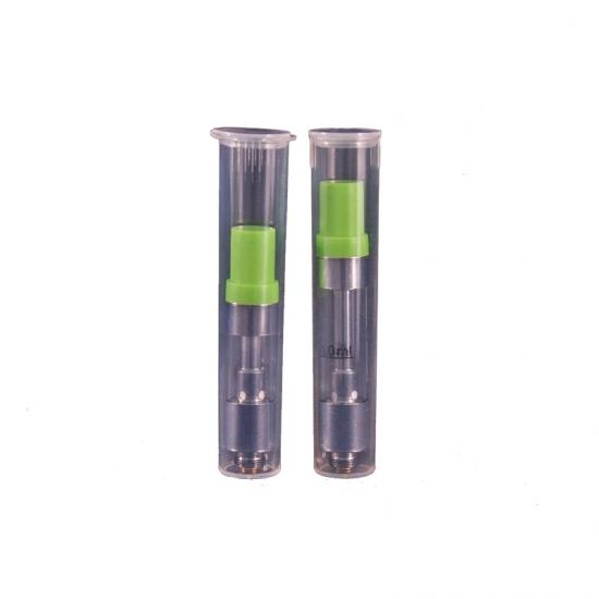 Pop top Child Resistant Vape Cartridge Tubes for 0.5ml Pop top Child Resistant Vape Cartridge Tubes for 0.5ml