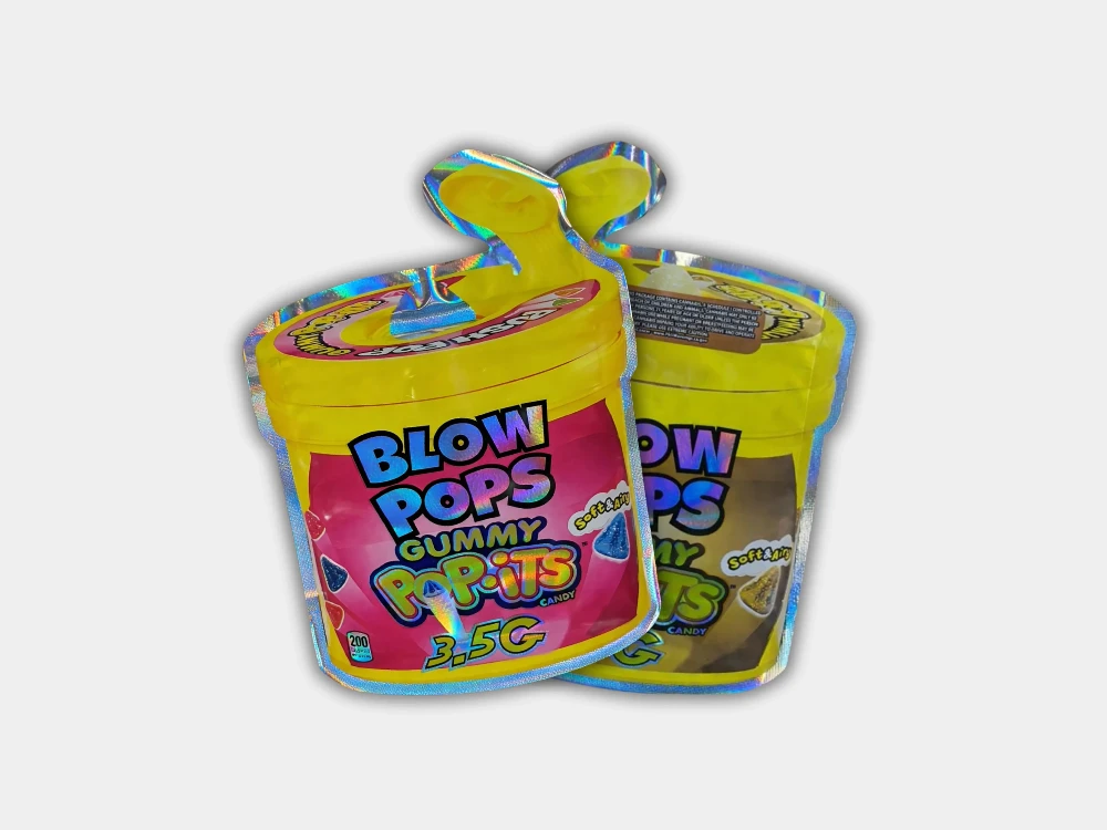 Blow Pops Gummy Pops 3.5g Mylar Bag