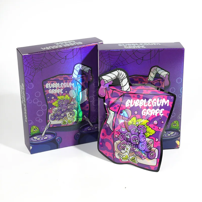 Custom Printed Resealable Exotic Cali Packs Candy