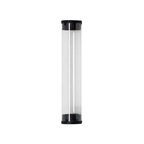 Cylinder Plastic Roll Tube with Silicone Lid PVC tube PET