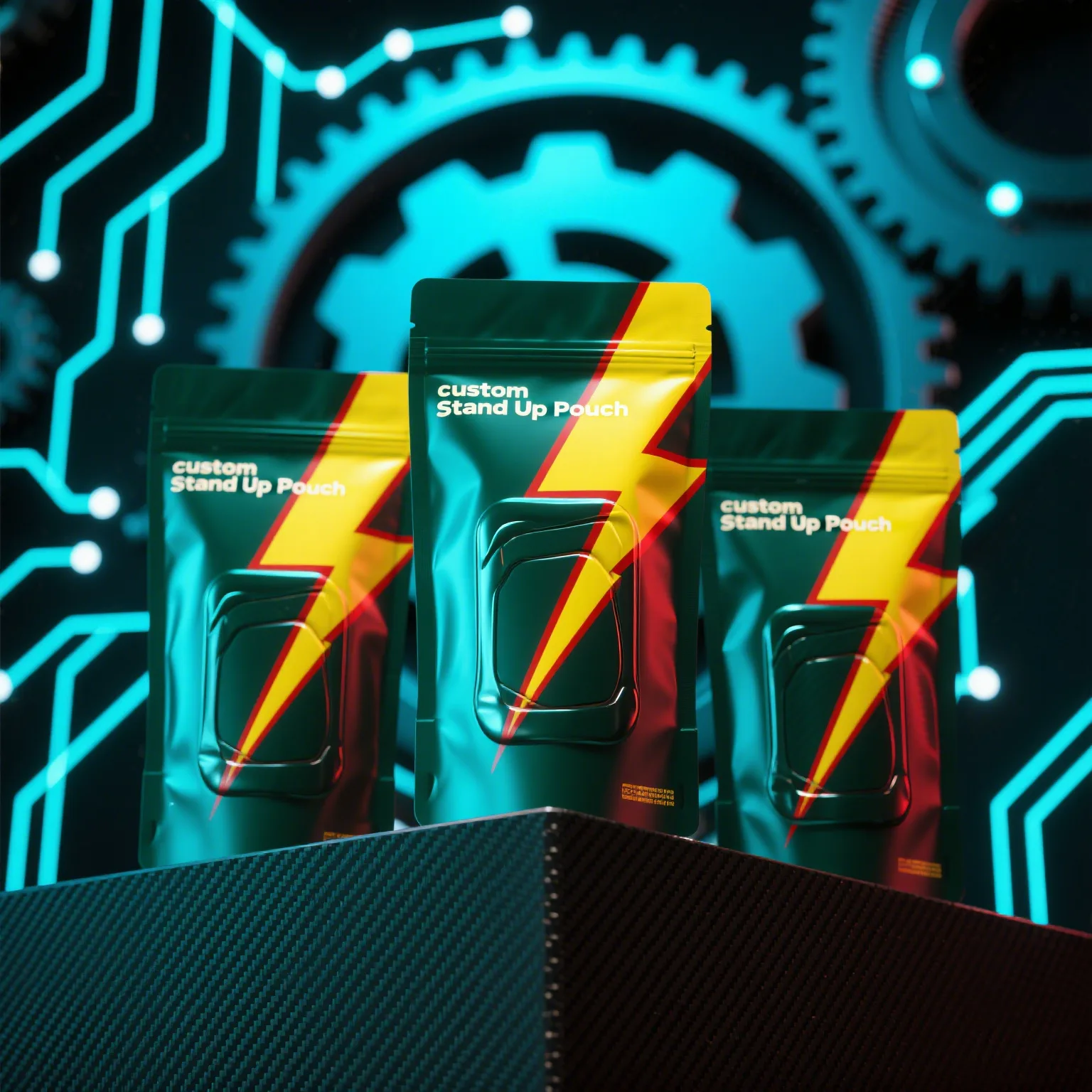 Custom Mylar Barrier Bags Custom Mylar Barrier Bags