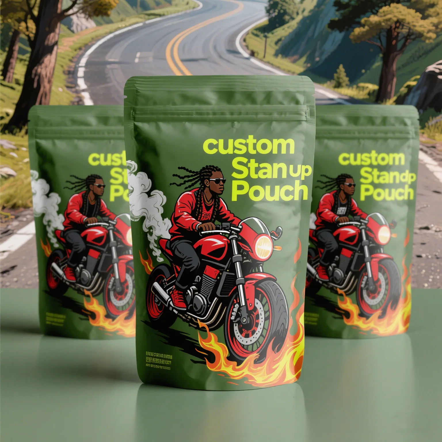 Custom Printed Matte Surface Effect 3.5g 8th Plug Custom Printed Matte Surface Effect 3.5g 8th Plug
