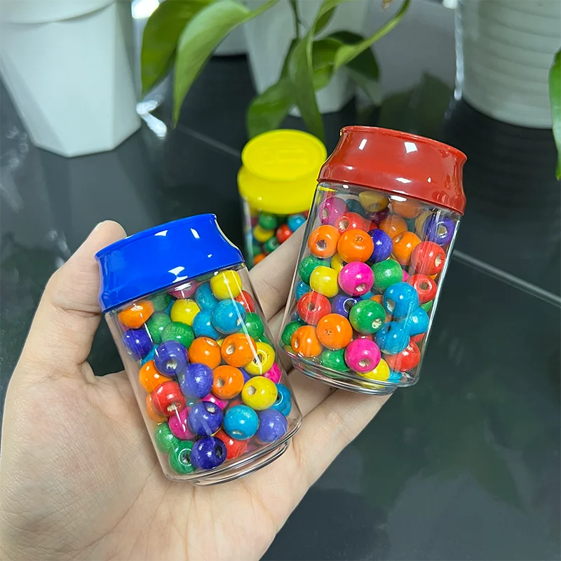 Custom 3.5g Pet Soda Cans Label 100ml Plastic Bottle