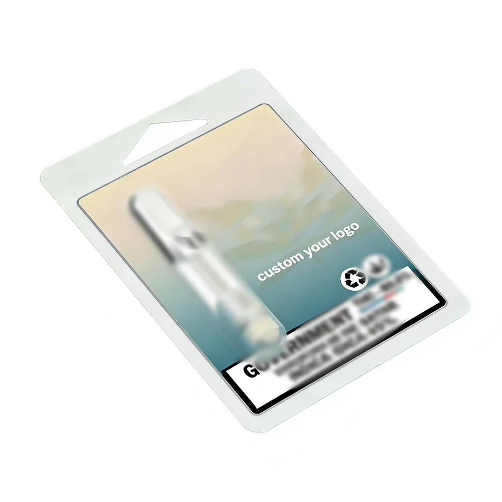 Custom Logo 0.5ml 1ml 2ml Clear Plastic Blister Packaging Custom Logo 0.5ml 1ml 2ml Clear Plastic Blister Packaging