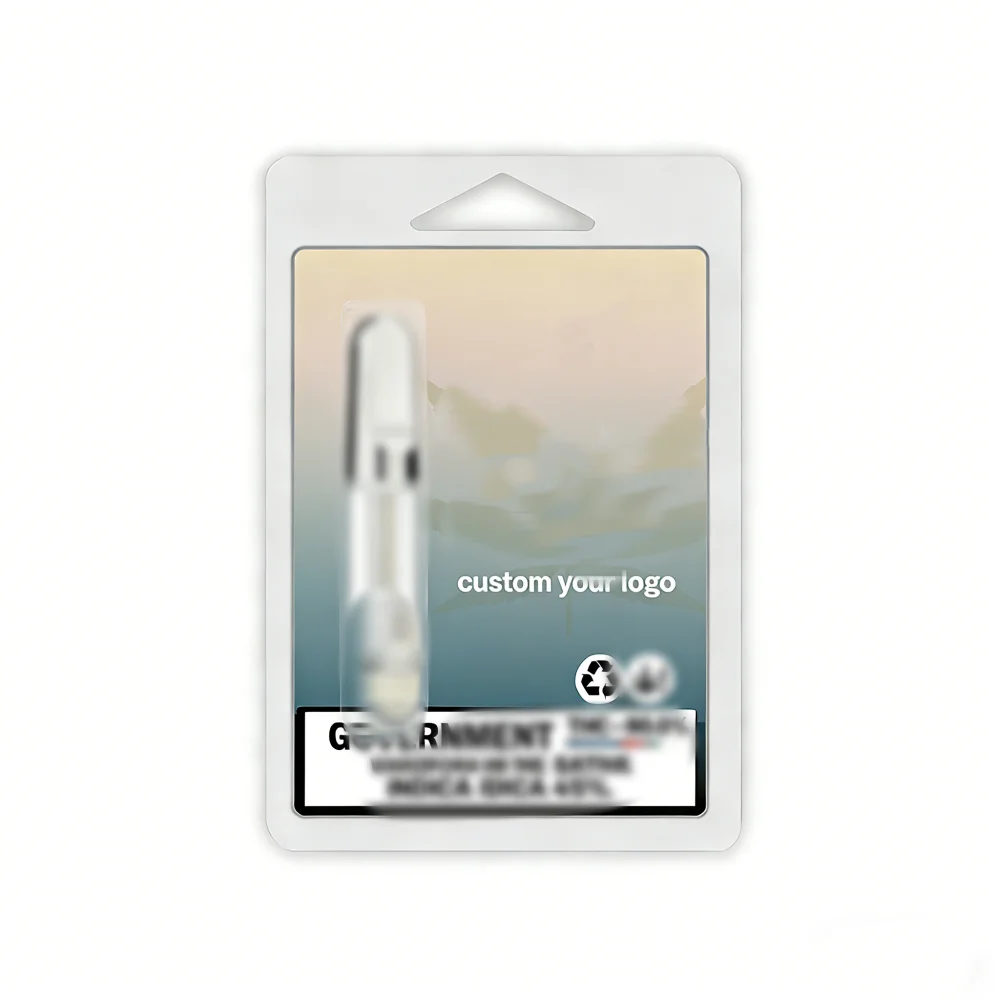 Custom Logo 0.5ml 1ml 2ml Clear Plastic Blister Packaging Custom Logo 0.5ml 1ml 2ml Clear Plastic Blister Packaging