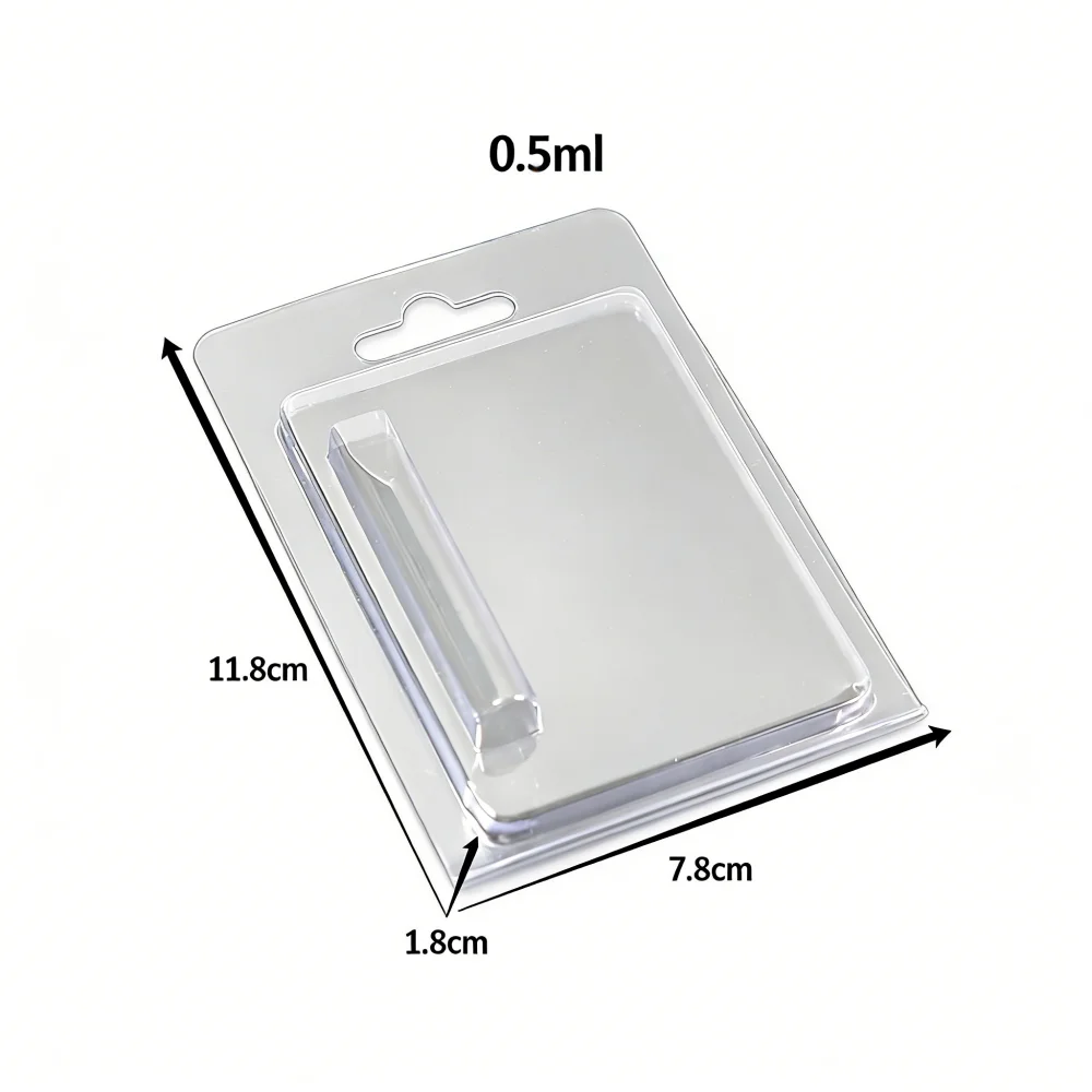 Custom Logo 0.5ml 1ml 2ml Clear Plastic Blister Packaging Custom Logo 0.5ml 1ml 2ml Clear Plastic Blister Packaging