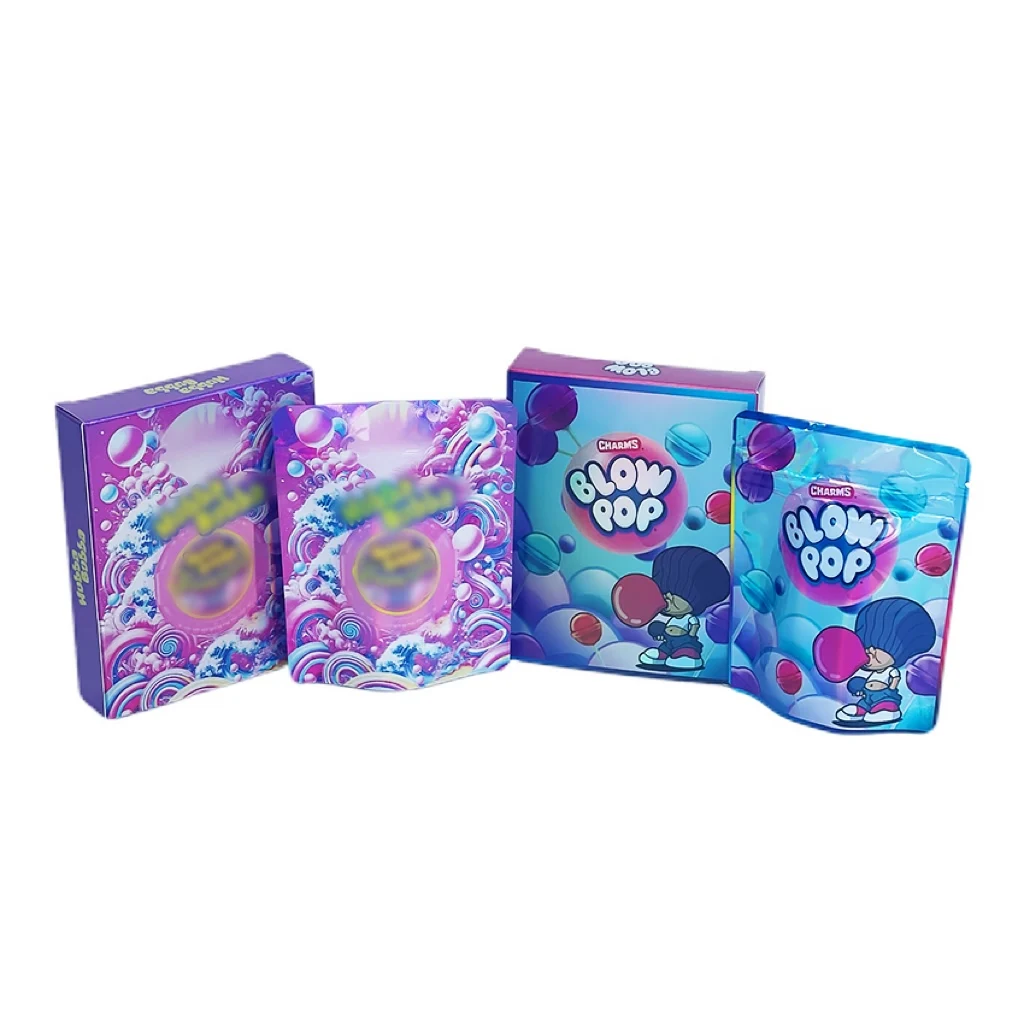 Mix Shaped Edible Packs Smell Proof 3.5 Die Cut Mylar bag Mix Shaped Edible Packs Smell Proof 3.5 Die Cut Mylar bag