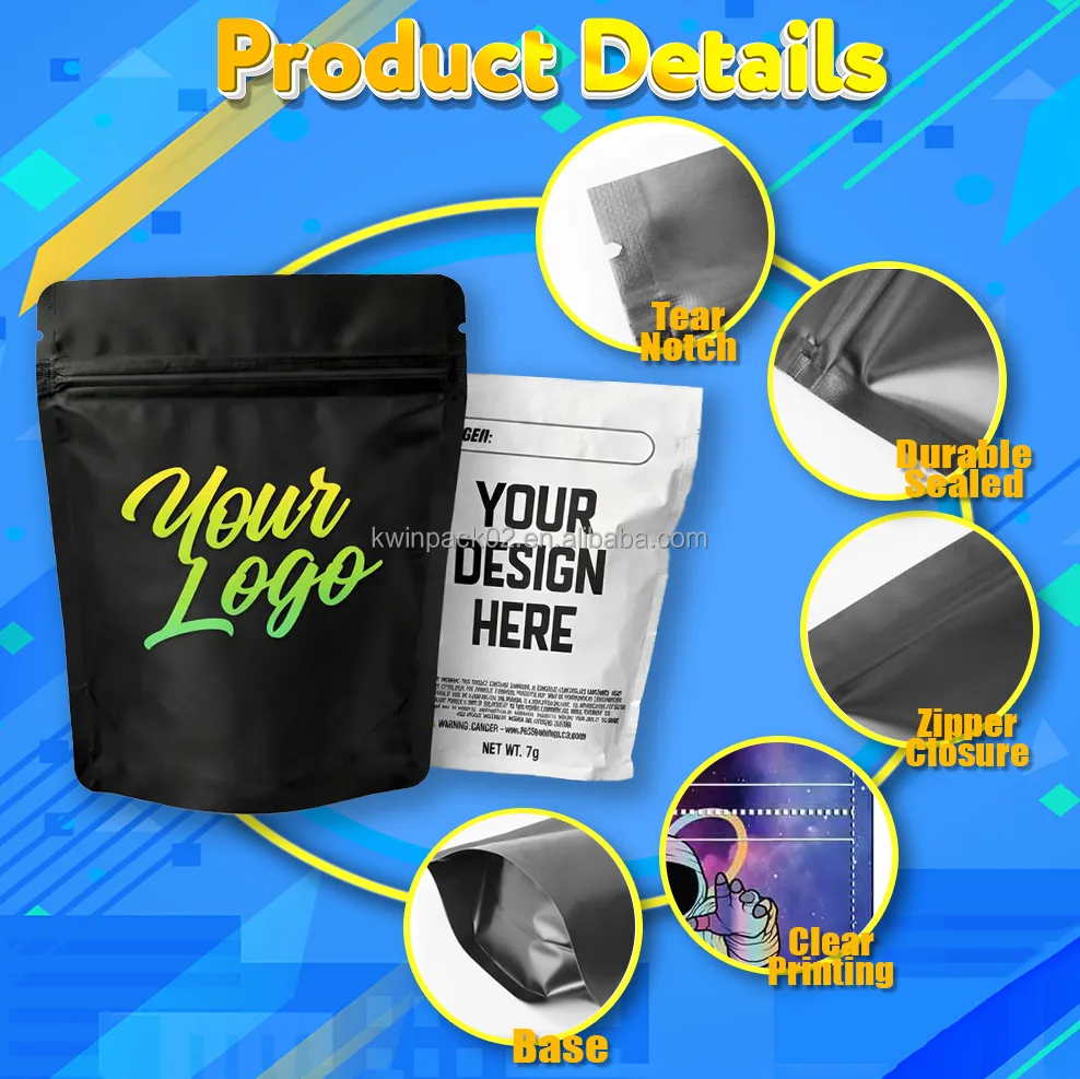 Smell Proof Cali Packs 3.5g Mylar Bags Exotic In Stock Smell Proof Cali Packs 3.5g Mylar Bags Exotic In Stock