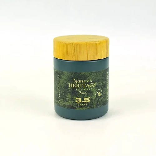 Glass Jar with Bamboo Lid Glass Jar with Bamboo Lid