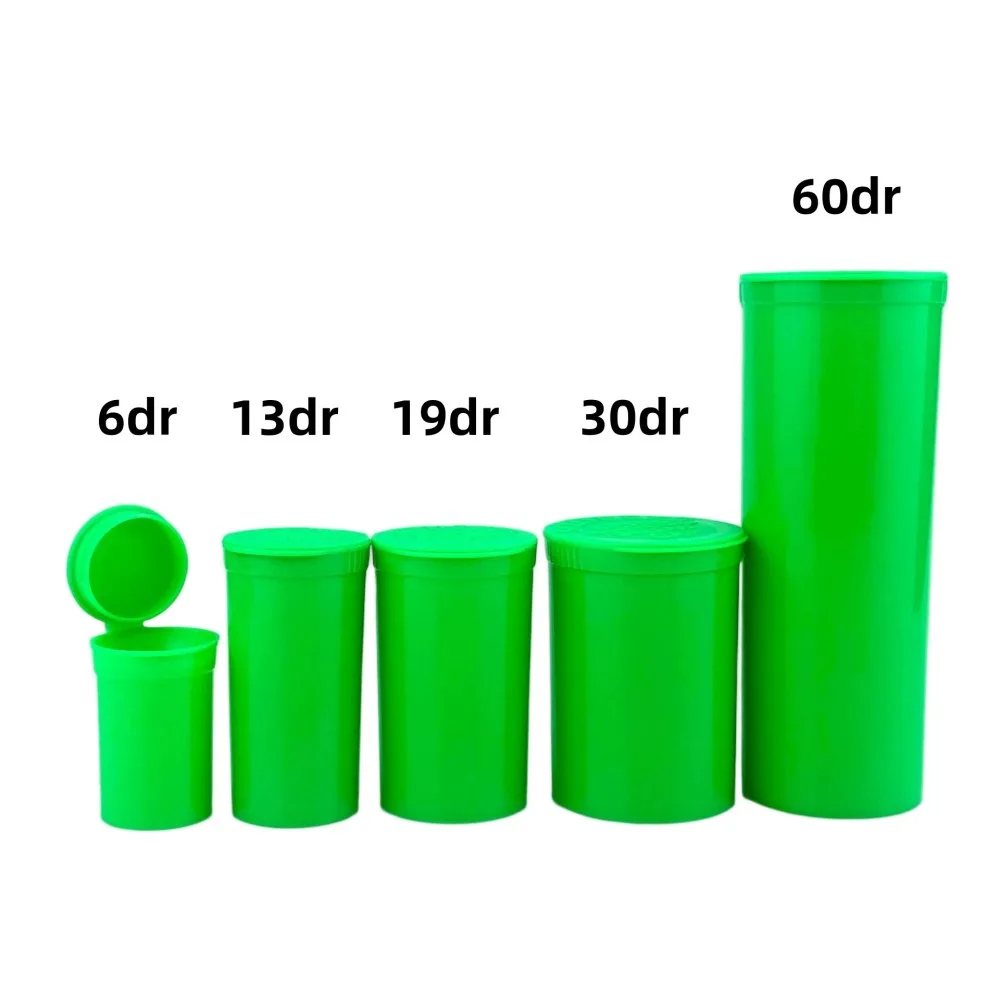 Oem 6/13/19/30/60 Dram Colorful Pop Top Plastic Bottles Oem 6/13/19/30/60 Dram Colorful Pop Top Plastic Bottles