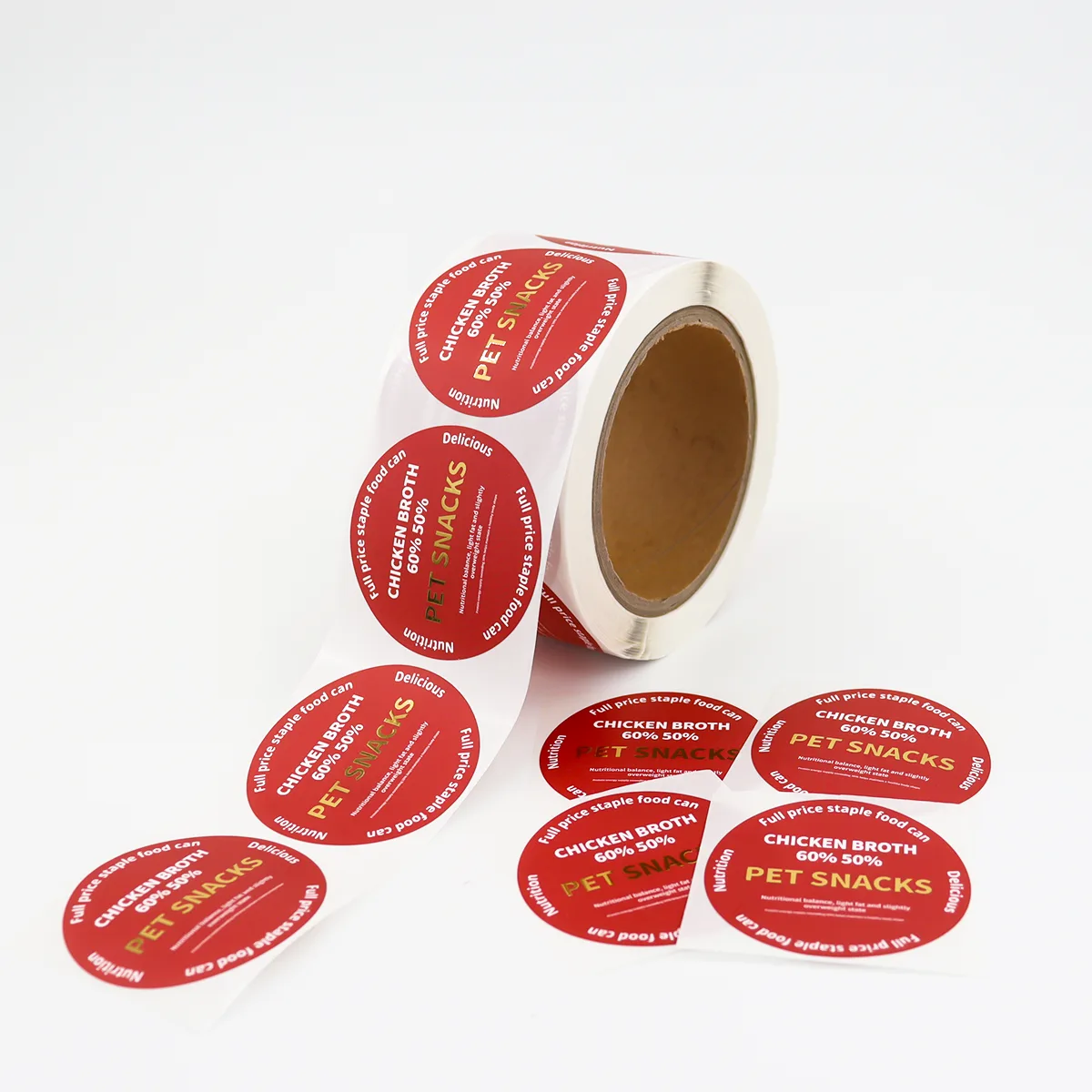 Custom Round Roll Label Sticker For Honey Jar Jam Bottle Custom Round Roll Label Sticker For Honey Jar Jam Bottle