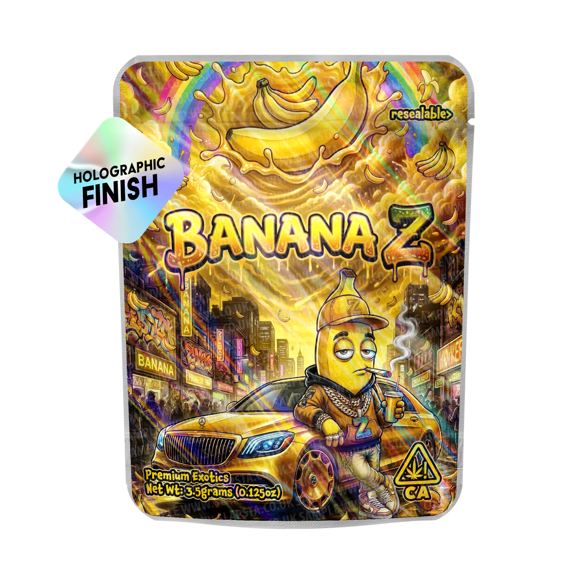 Banana-Z Mylar Sticker Packs Banana-Z Mylar Sticker Packs