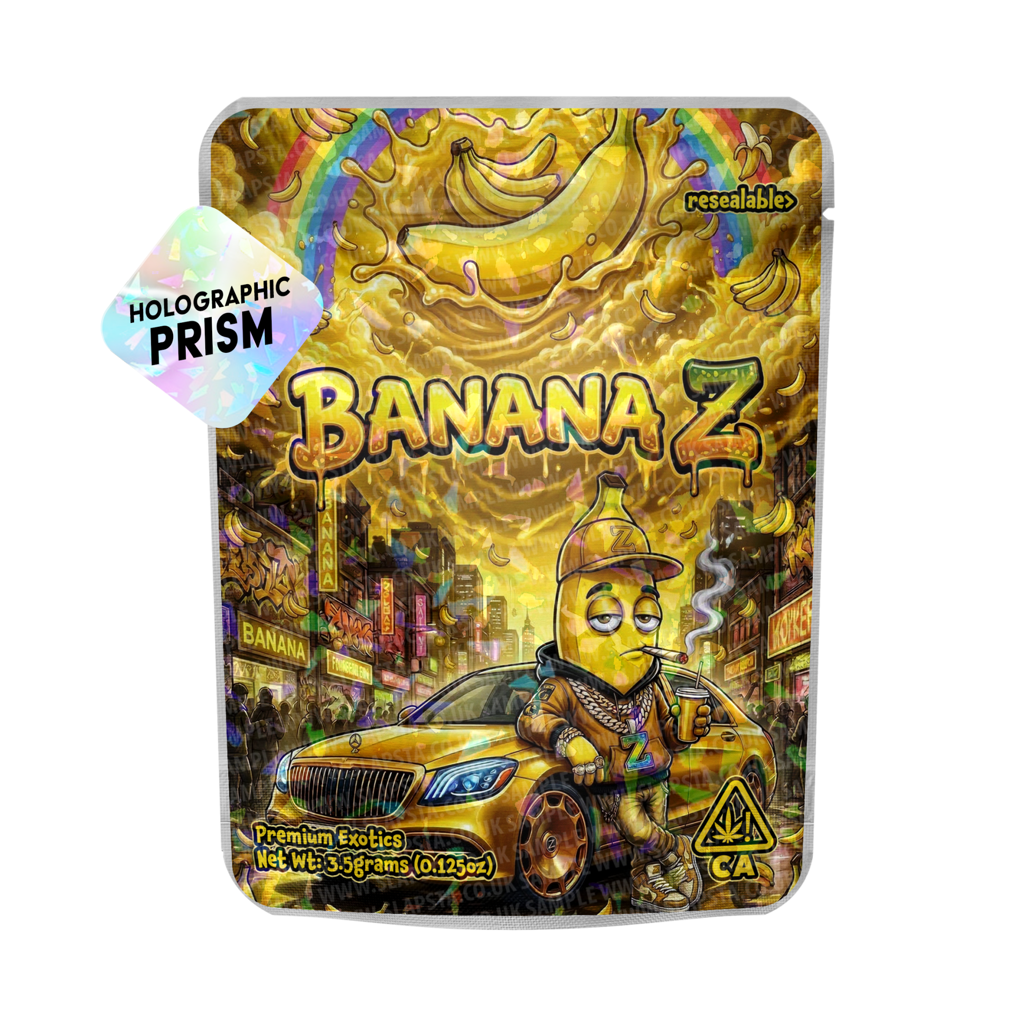 Banana-Z Mylar Sticker Packs Banana-Z Mylar Sticker Packs