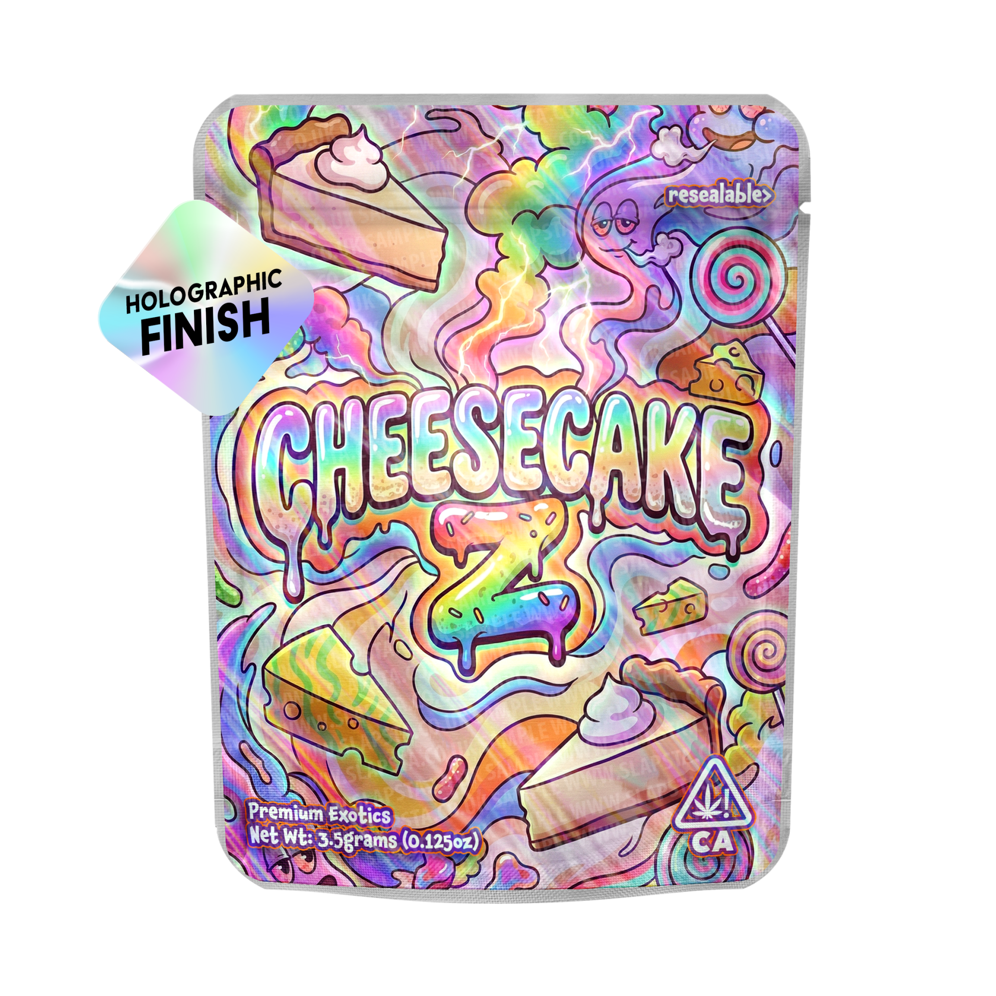 Cheesecake Z Mylar Sticker Packs Cheesecake Z Mylar Sticker Packs