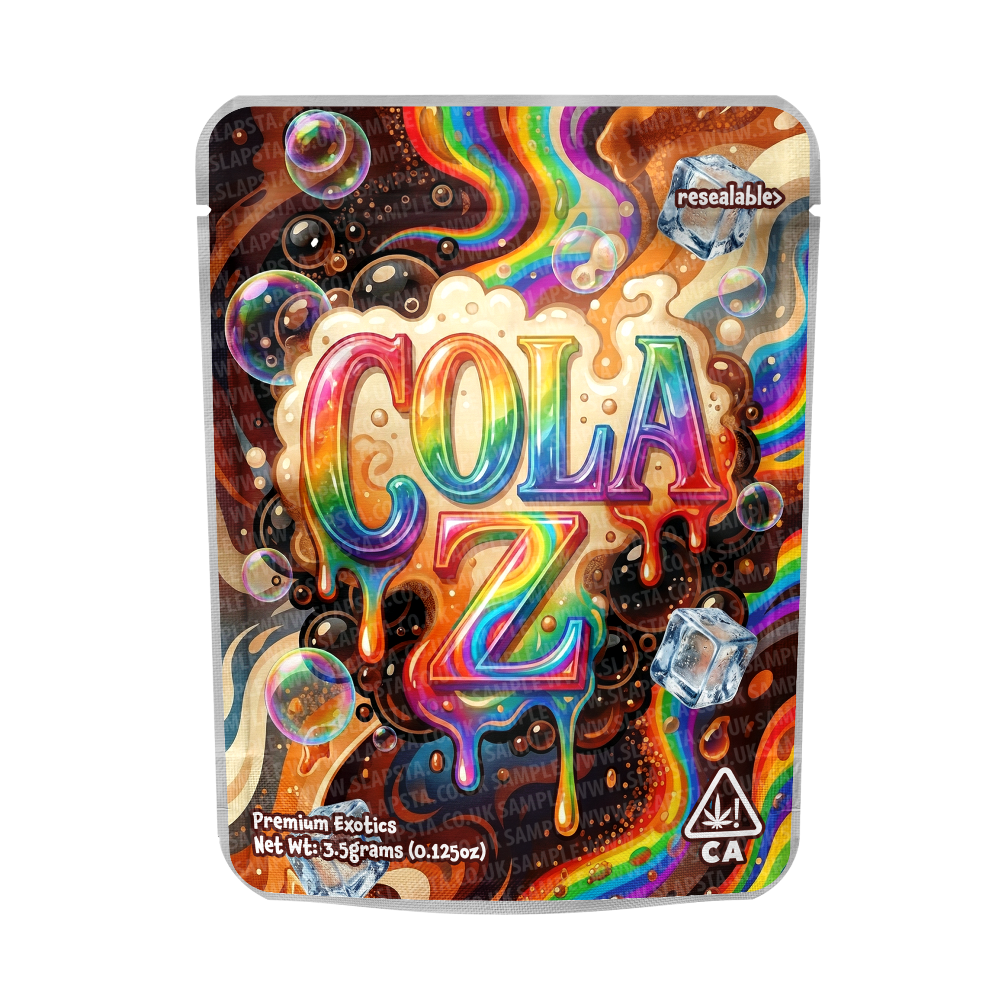 Cola-Z Mylar Sticker Packs Cola-Z Mylar Sticker Packs