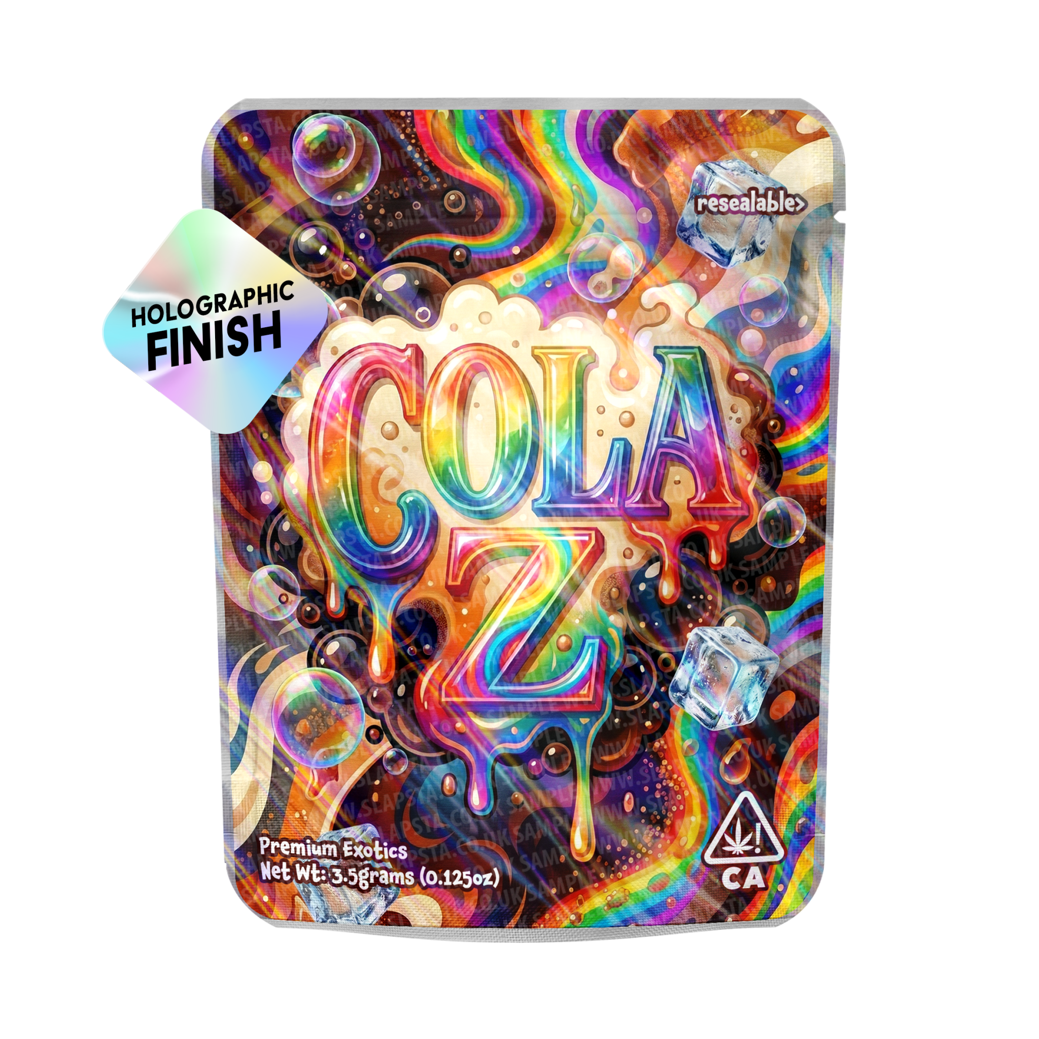 Cola-Z Mylar Sticker Packs Cola-Z Mylar Sticker Packs
