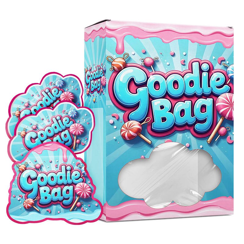 Custom Shape Bags + Boxes Custom Shape Bags + Boxes