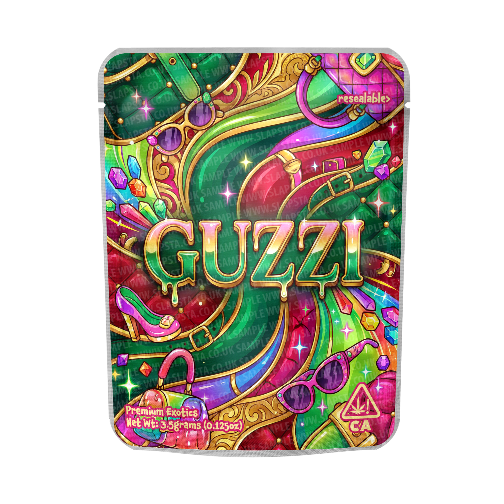 Guzzi Mylar Sticker Packs Guzzi Mylar Sticker Packs