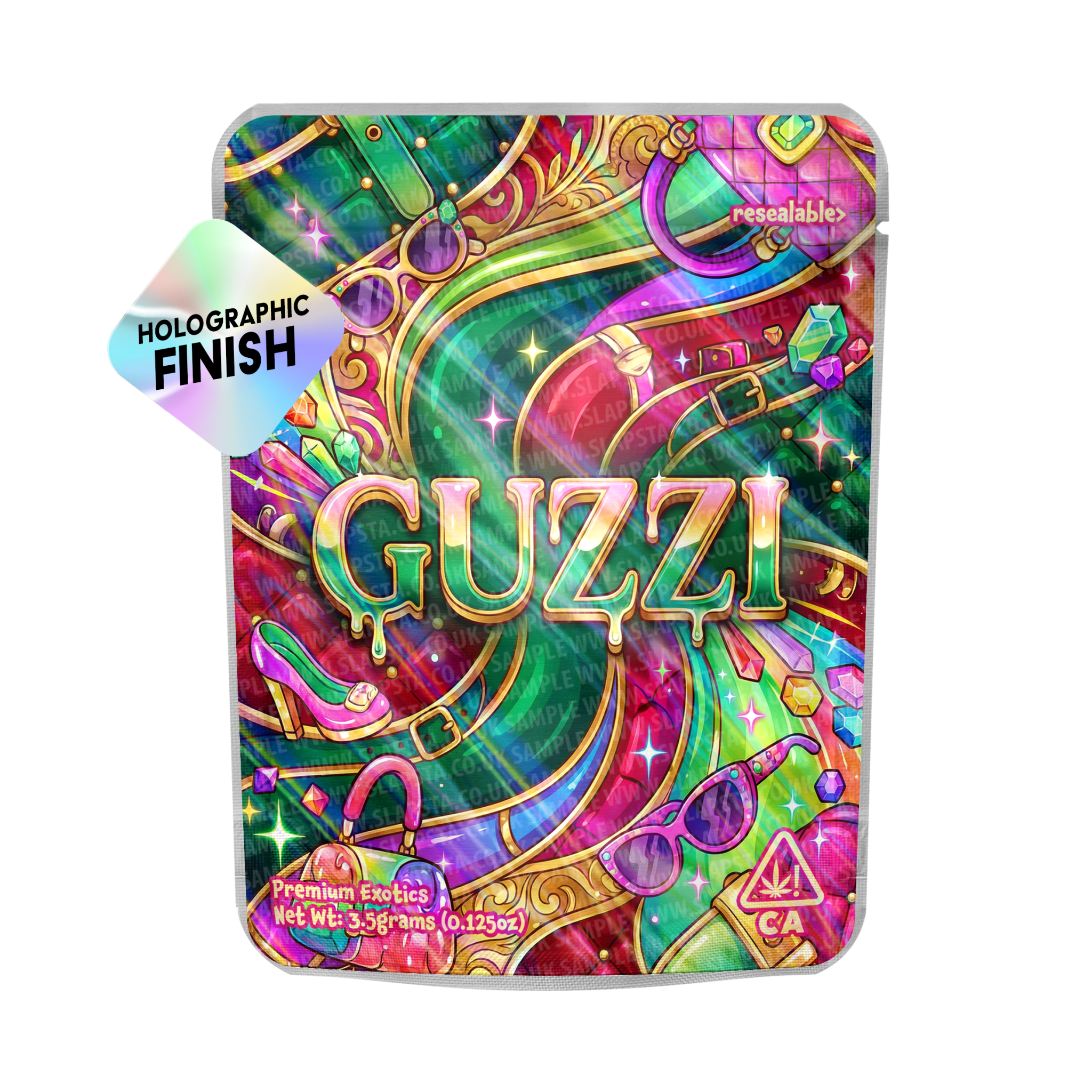 Guzzi Mylar Sticker Packs Guzzi Mylar Sticker Packs