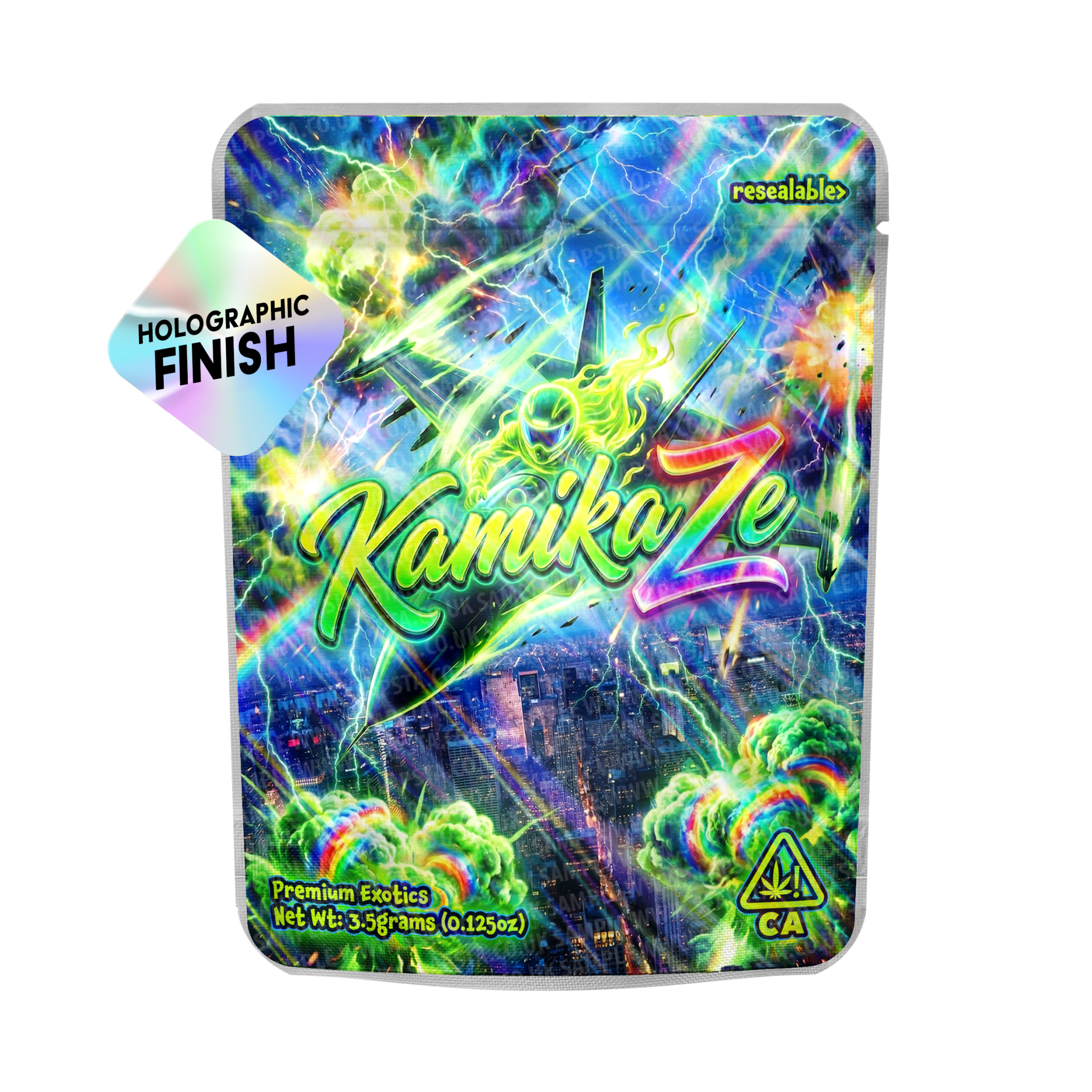 KamikaZe Mylar Sticker Packs KamikaZe Mylar Sticker Packs