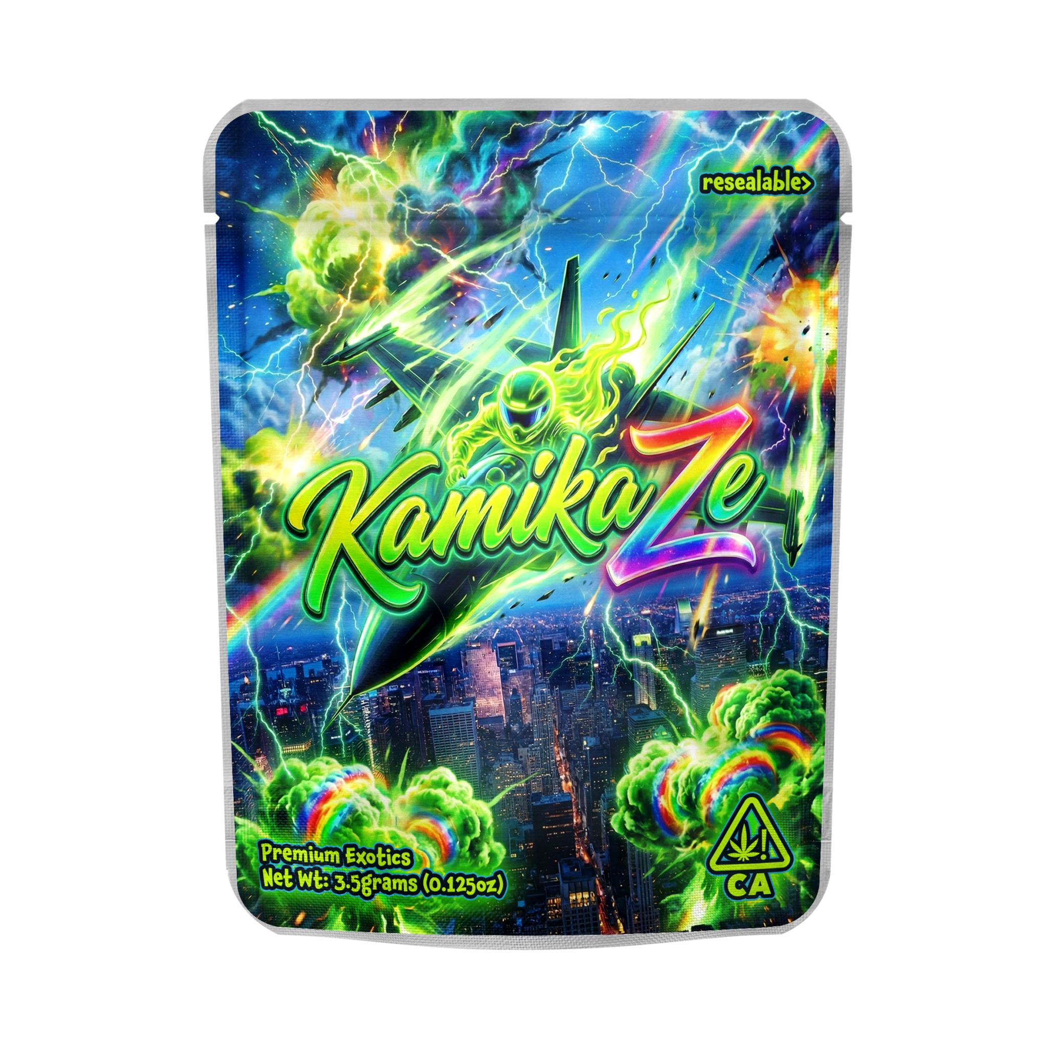 KamikaZe Mylar Sticker Packs KamikaZe Mylar Sticker Packs