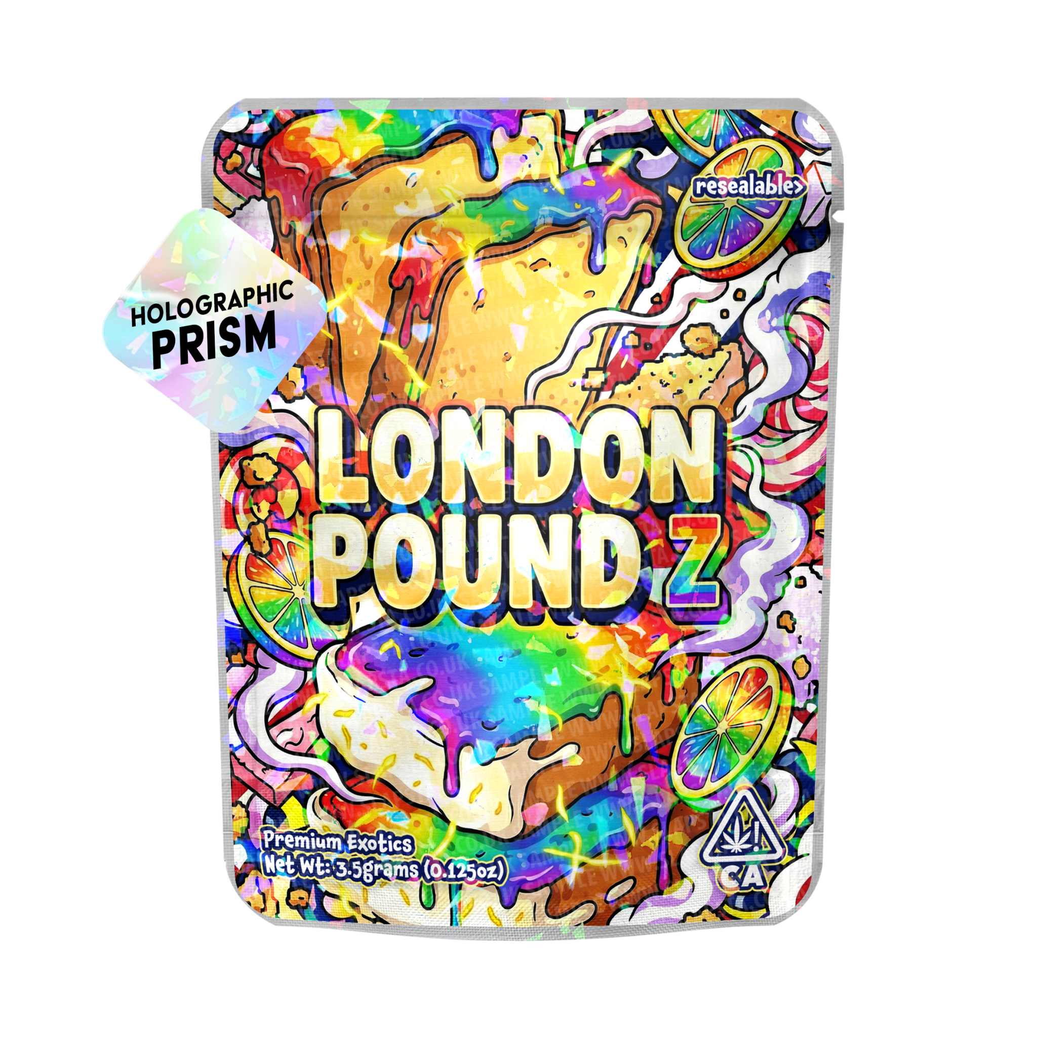 London Pound Z Mylar Sticker Packs London Pound Z Mylar Sticker Packs