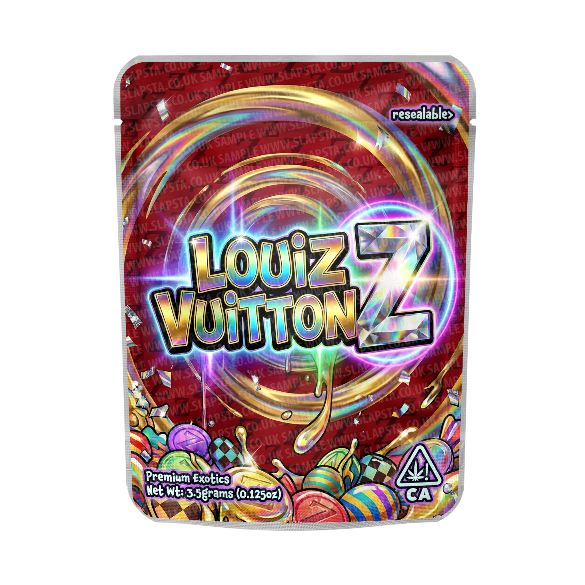 Louiz VuittonZ Mylar Sticker Packs Louiz VuittonZ Mylar Sticker Packs