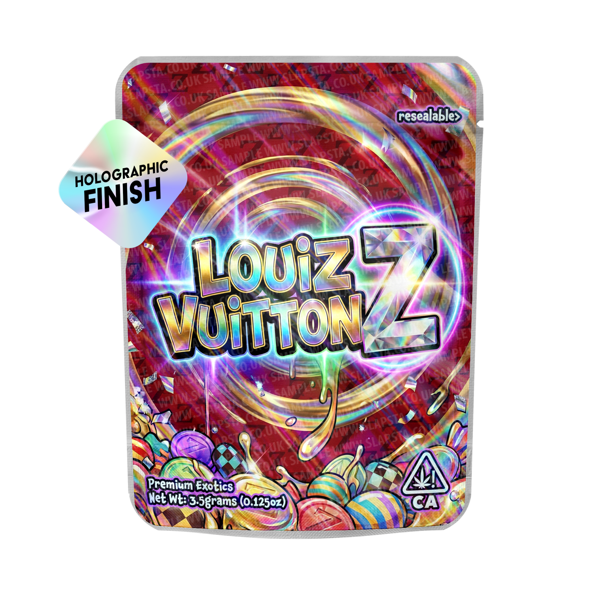 Louiz VuittonZ Mylar Sticker Packs Louiz VuittonZ Mylar Sticker Packs