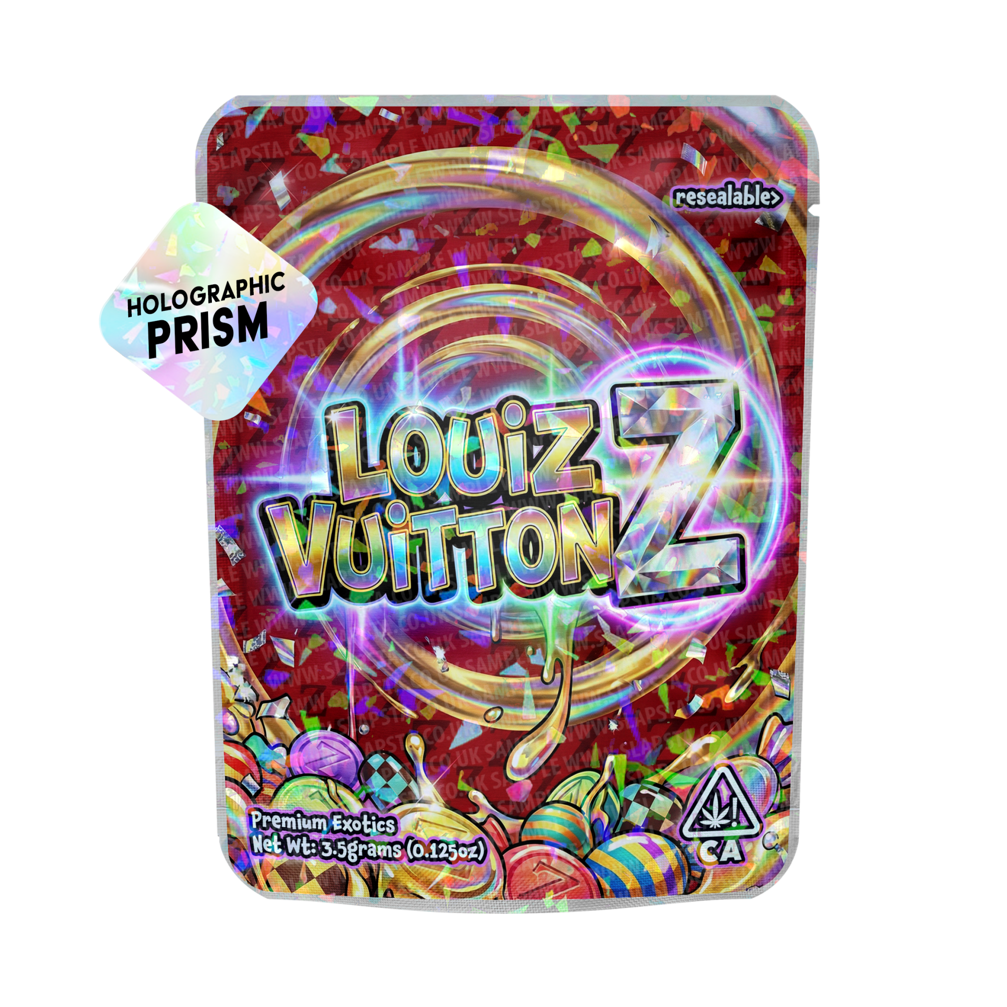 Louiz VuittonZ Mylar Sticker Packs Louiz VuittonZ Mylar Sticker Packs