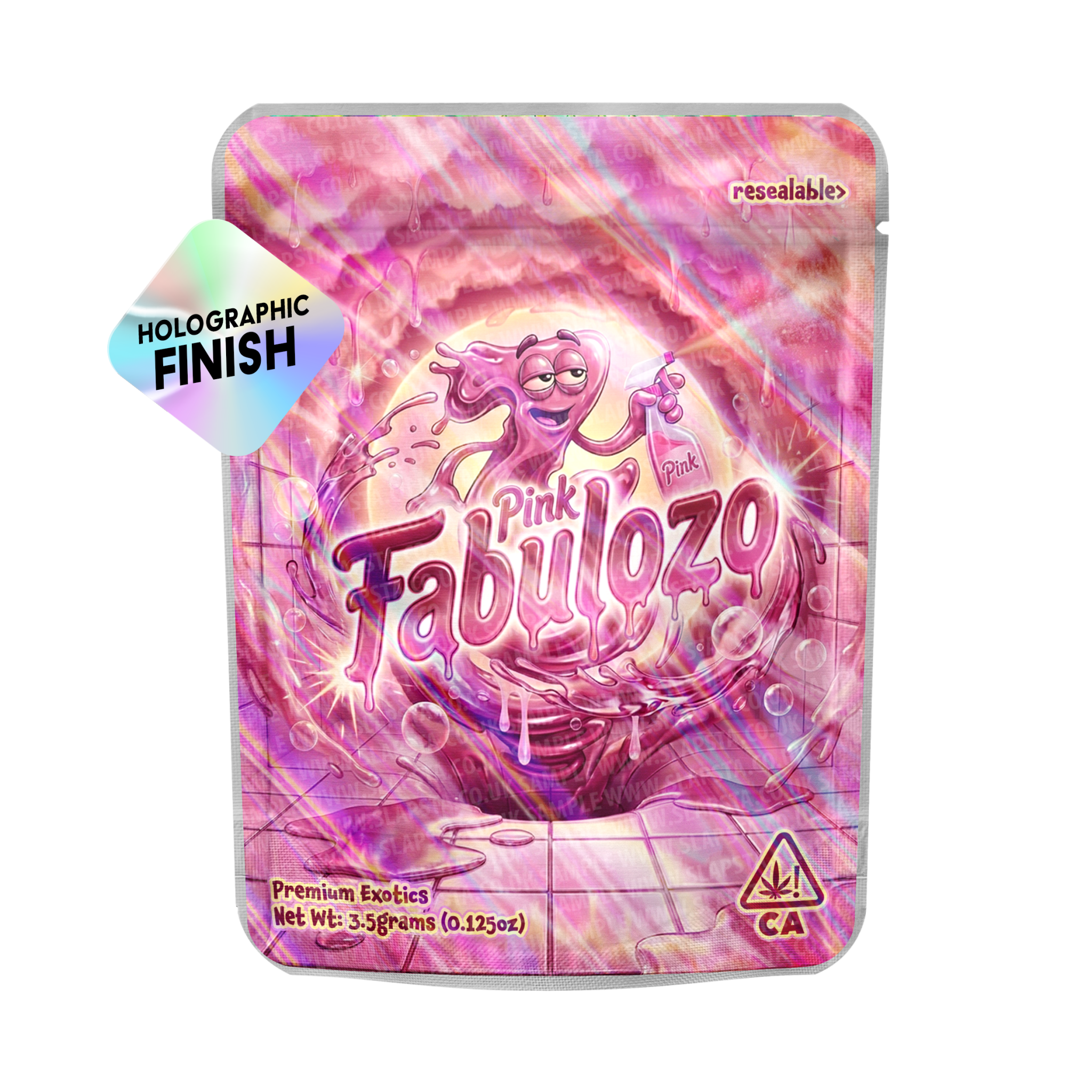 Pink Fabulozo Mylar Sticker Packs Pink Fabulozo Mylar Sticker Packs