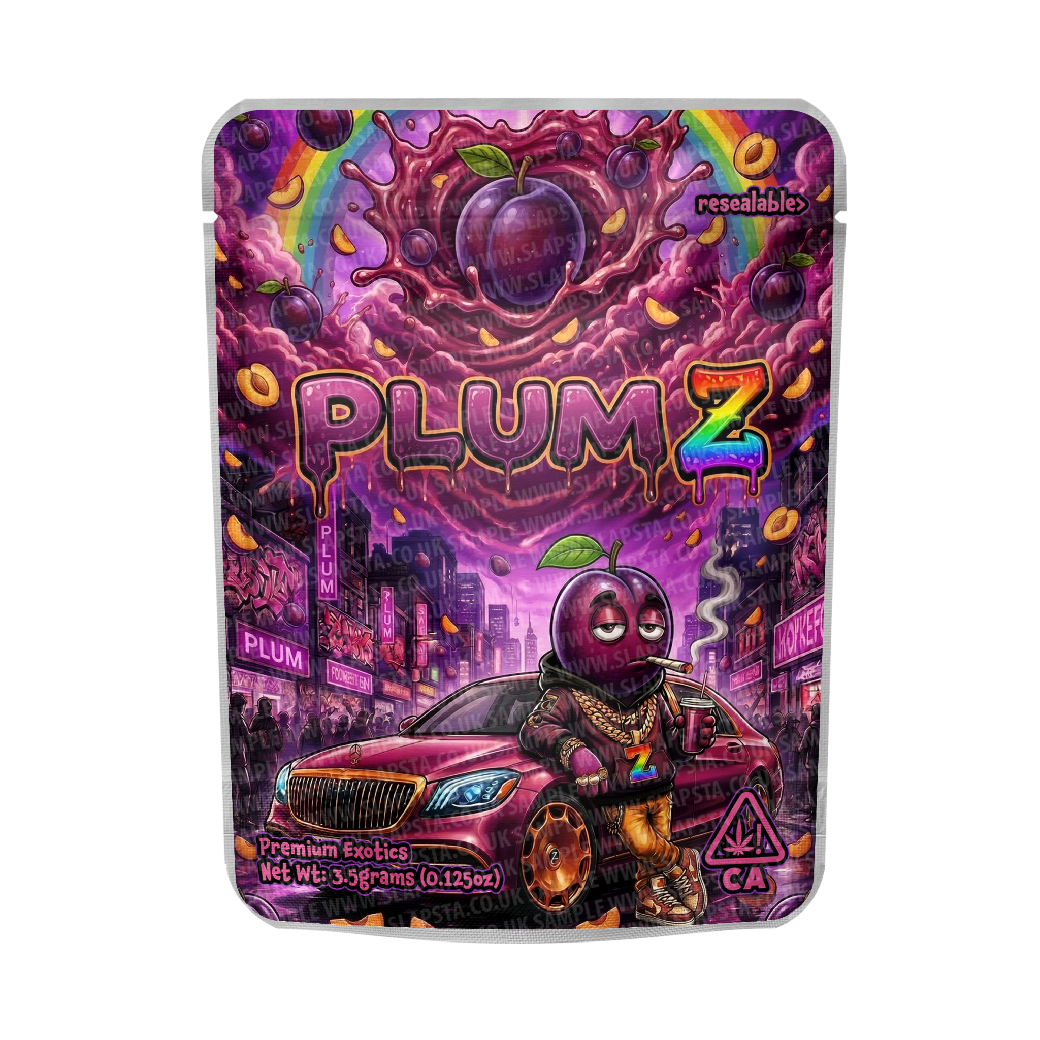 Plum-Z Mylar Sticker Packs Plum-Z Mylar Sticker Packs