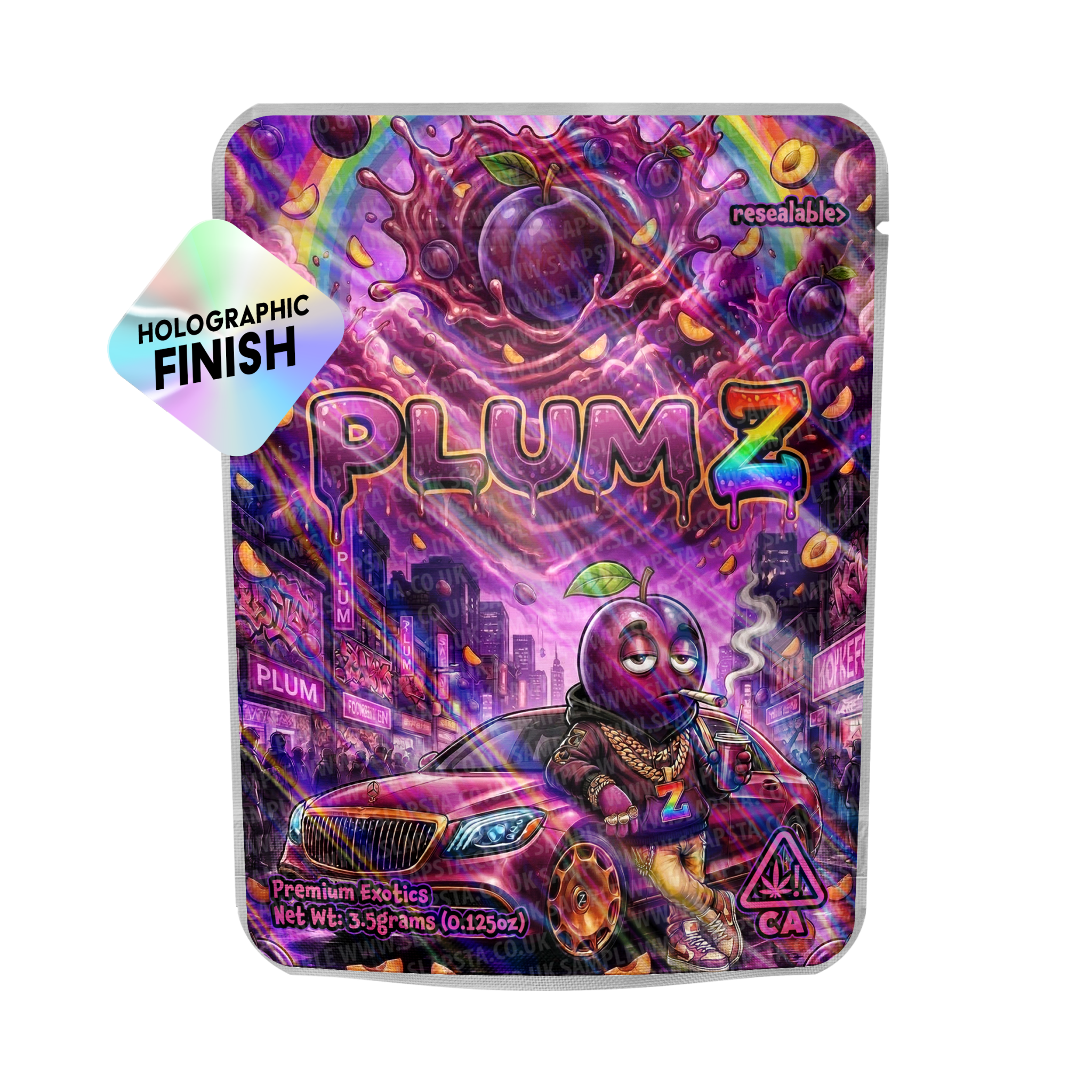 Plum-Z Mylar Sticker Packs Plum-Z Mylar Sticker Packs