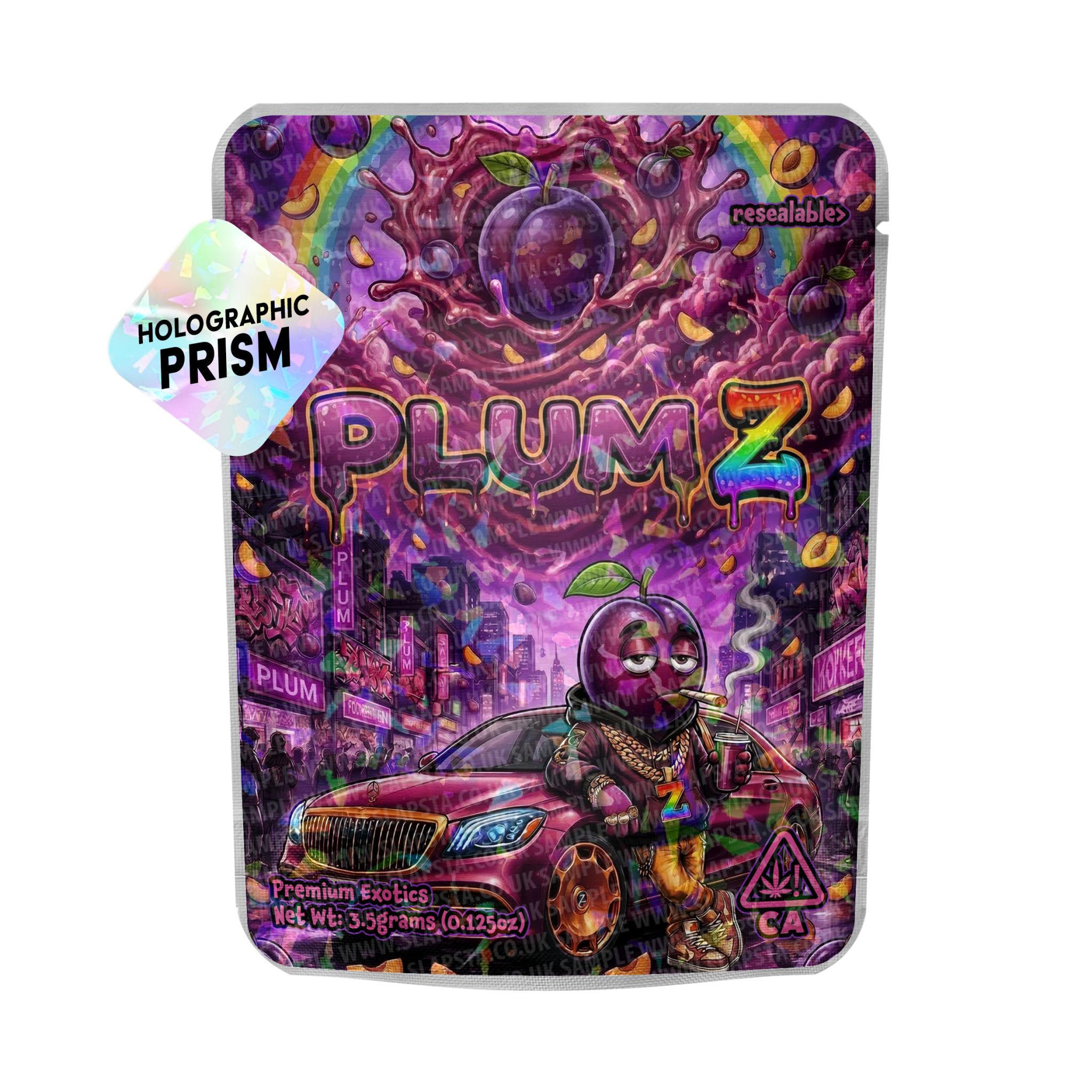 Plum-Z Mylar Sticker Packs Plum-Z Mylar Sticker Packs