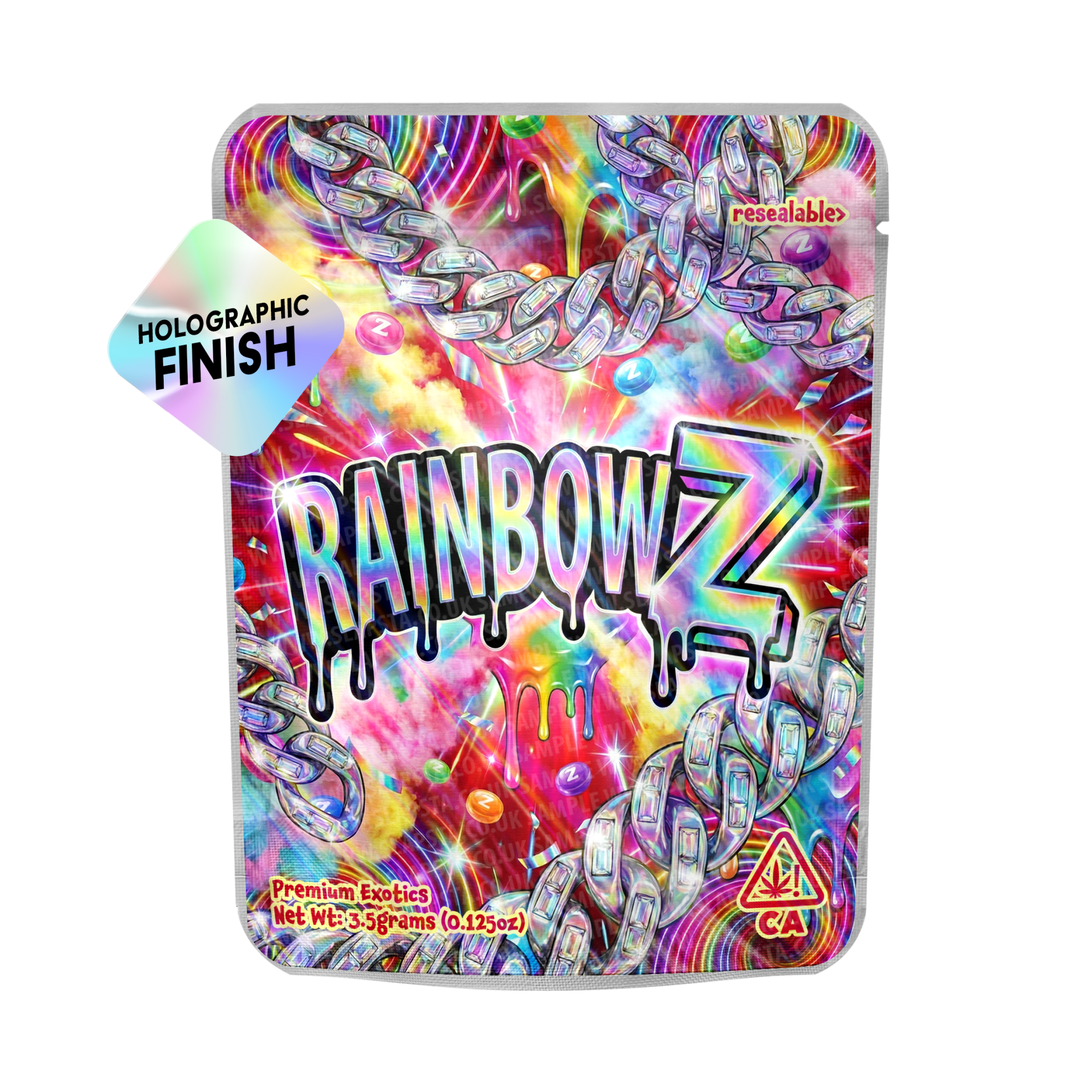 Rainbow-Z Mylar Sticker Packs Rainbow-Z Mylar Sticker Packs