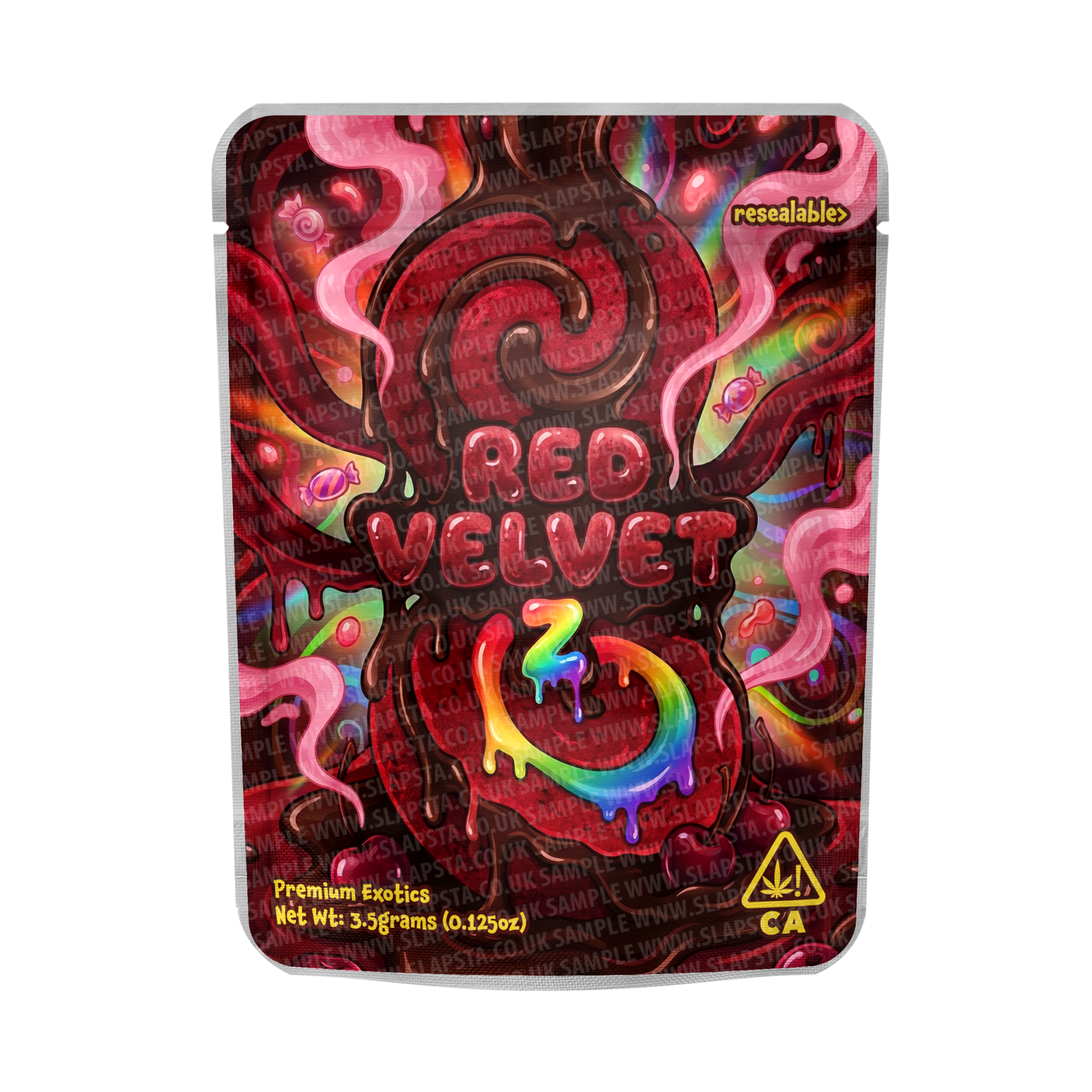 Red Velvet-Z Mylar Sticker Packs Red Velvet-Z Mylar Sticker Packs
