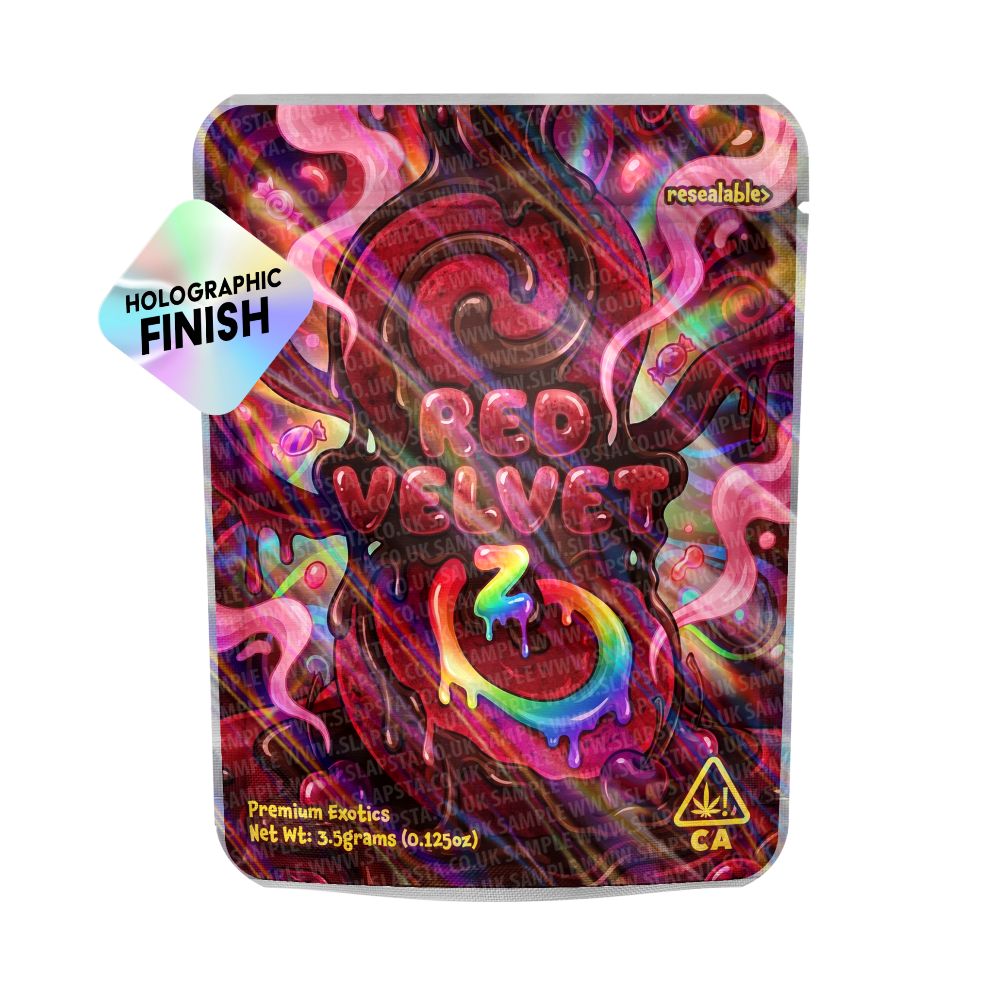 Red Velvet-Z Mylar Sticker Packs Red Velvet-Z Mylar Sticker Packs