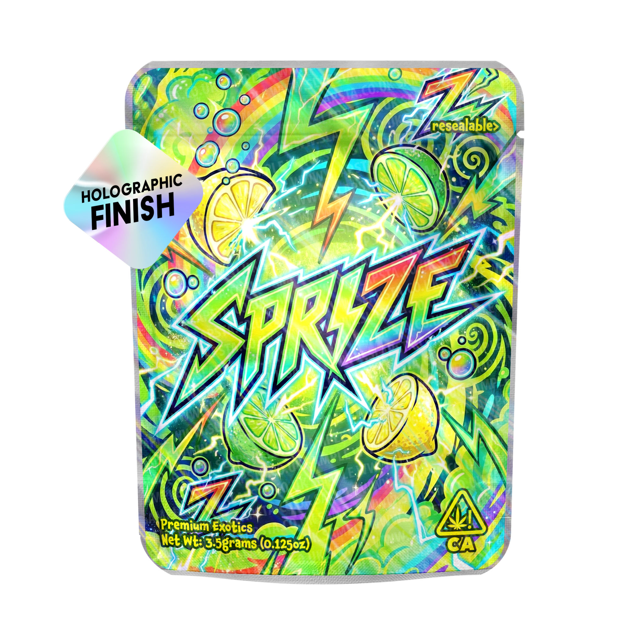 Sprize Mylar Sticker Packs Sprize Mylar Sticker Packs