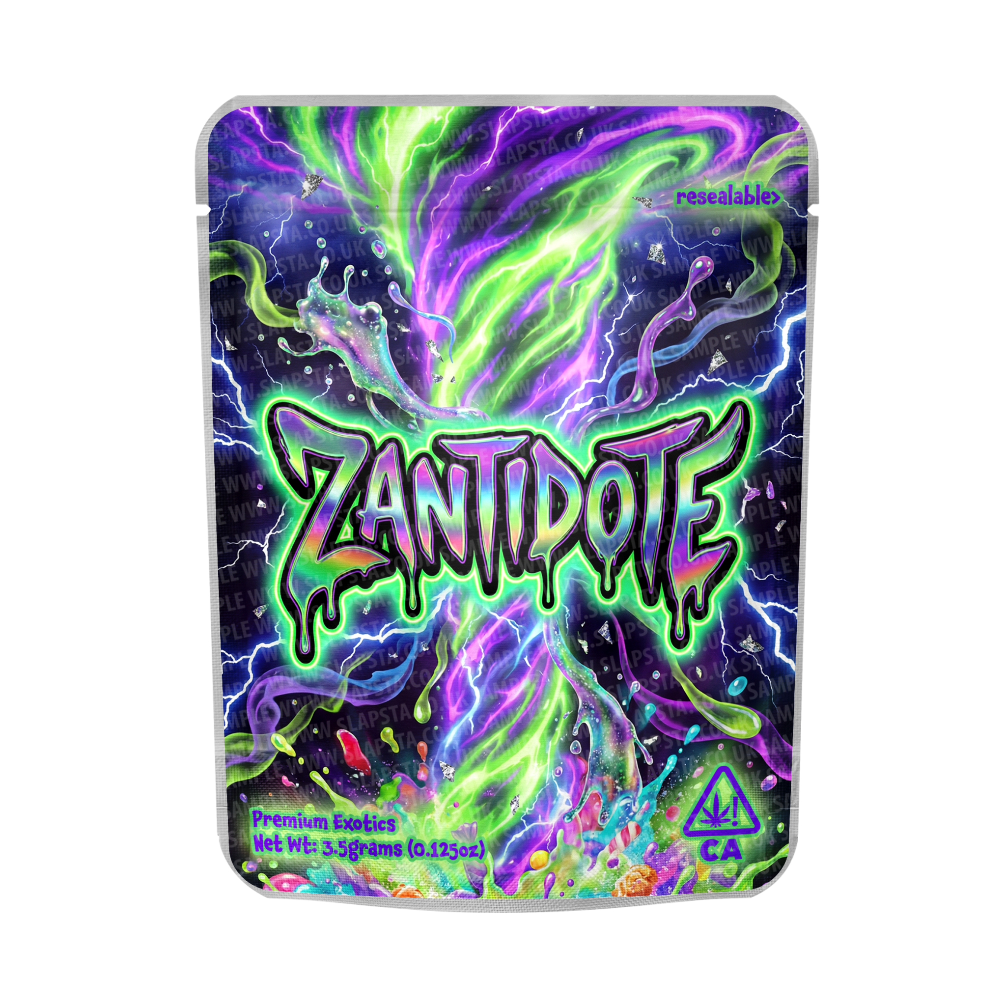 Zantidote Mylar Sticker Packs Zantidote Mylar Sticker Packs